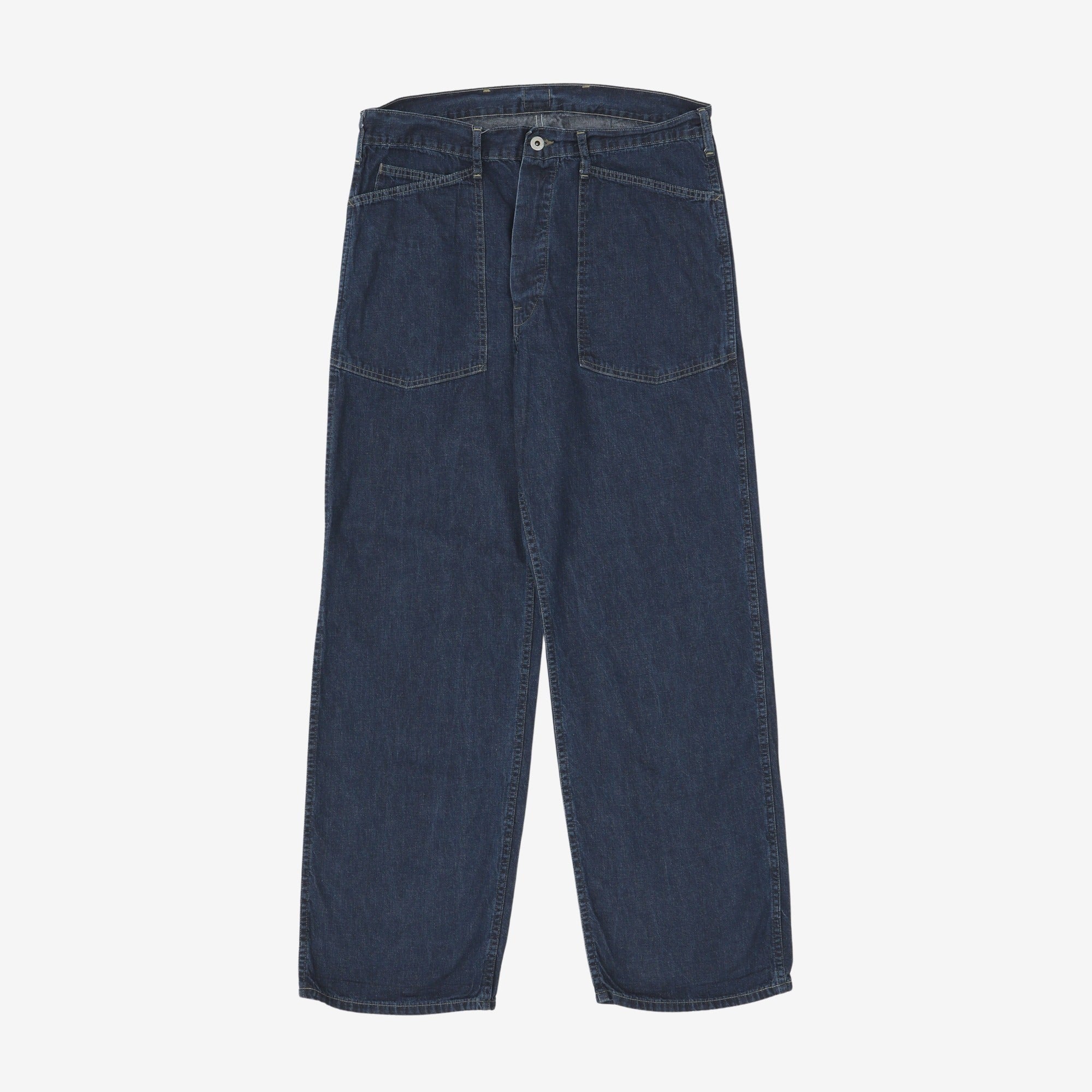 Denim Army Pants