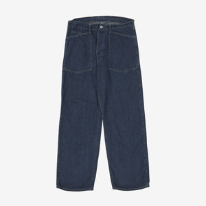 Denim Army Pants