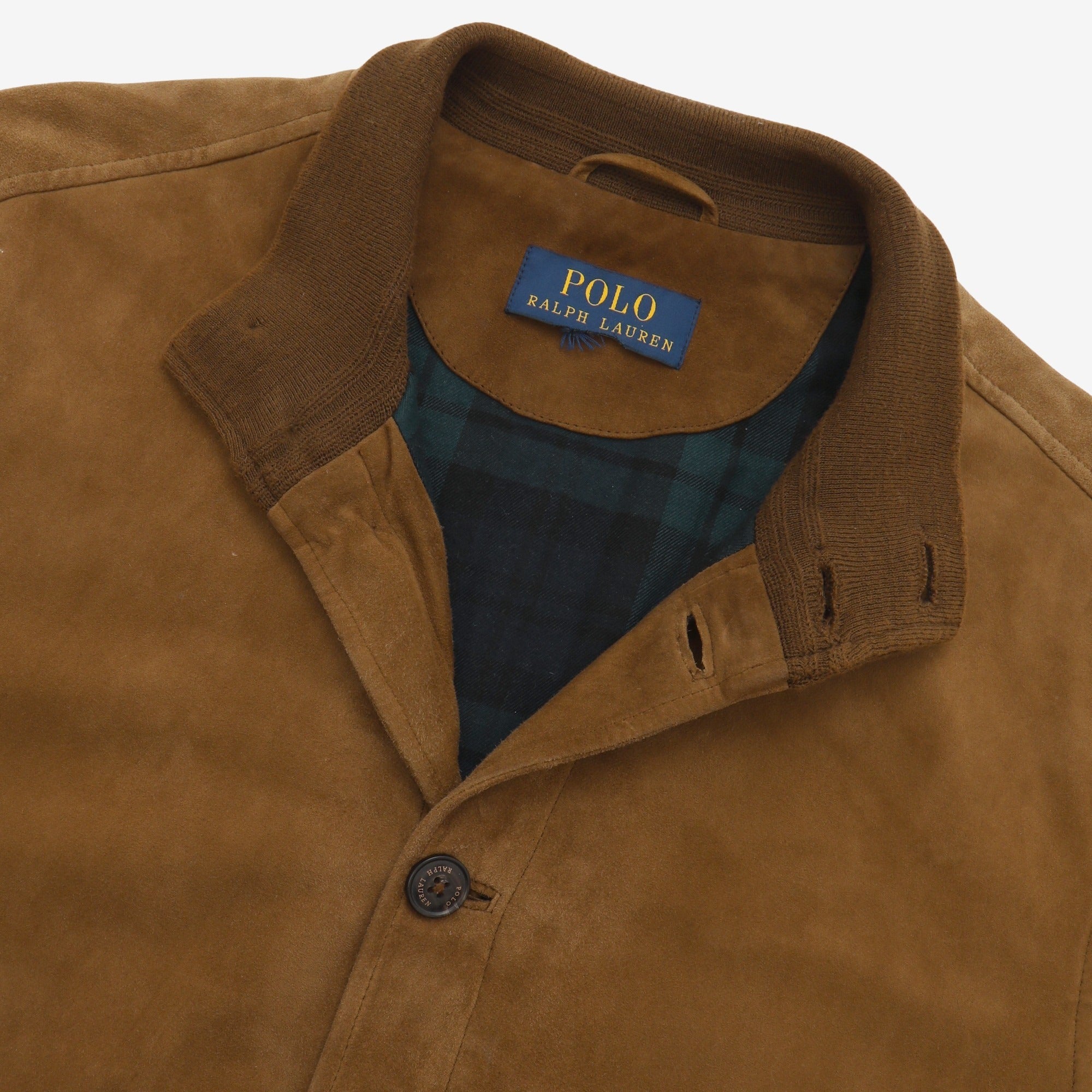 Suede Bomber Jacket