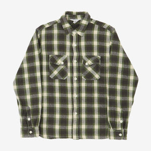 Crosscut Flannel Check Shirt