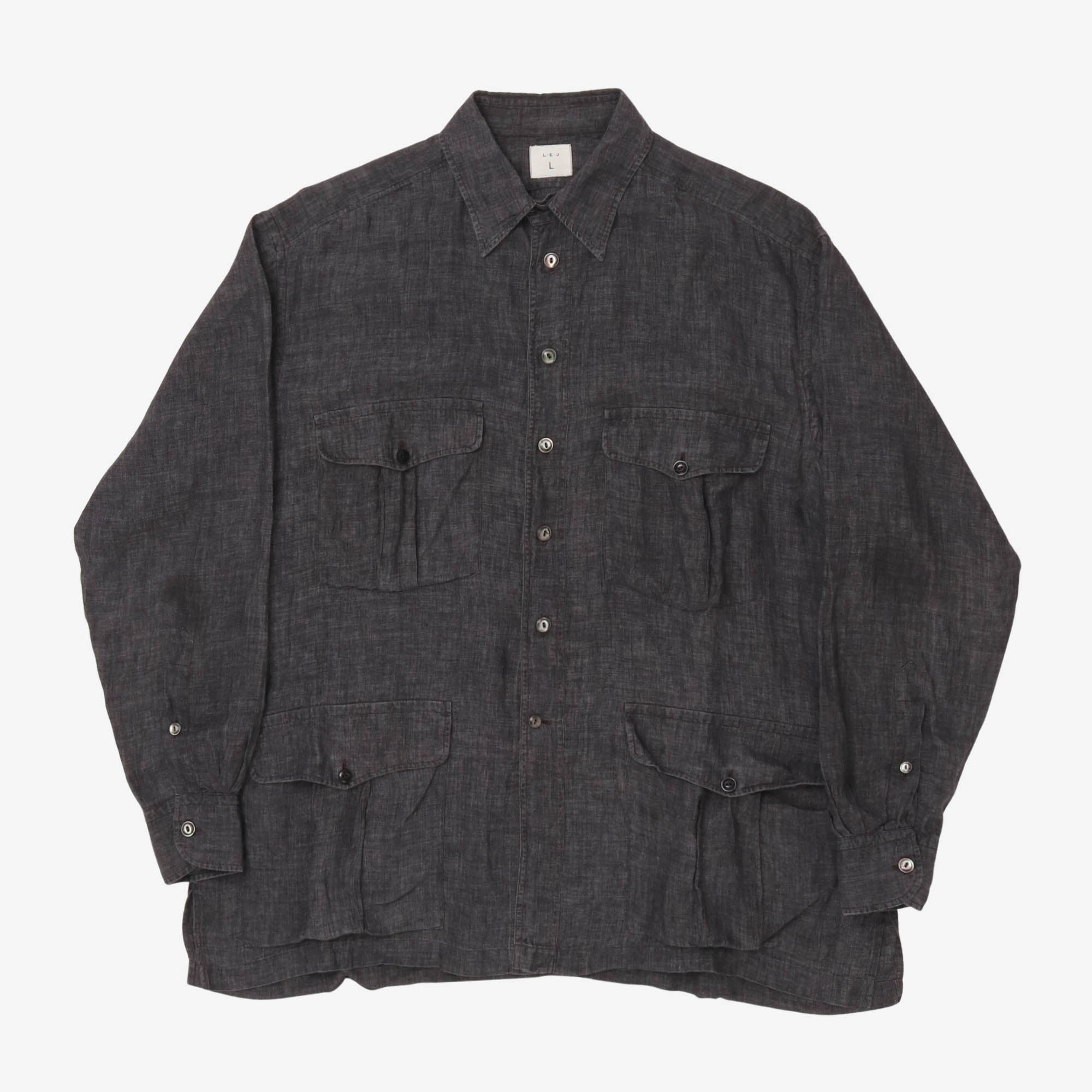 Linen Shell Collector Overshirt