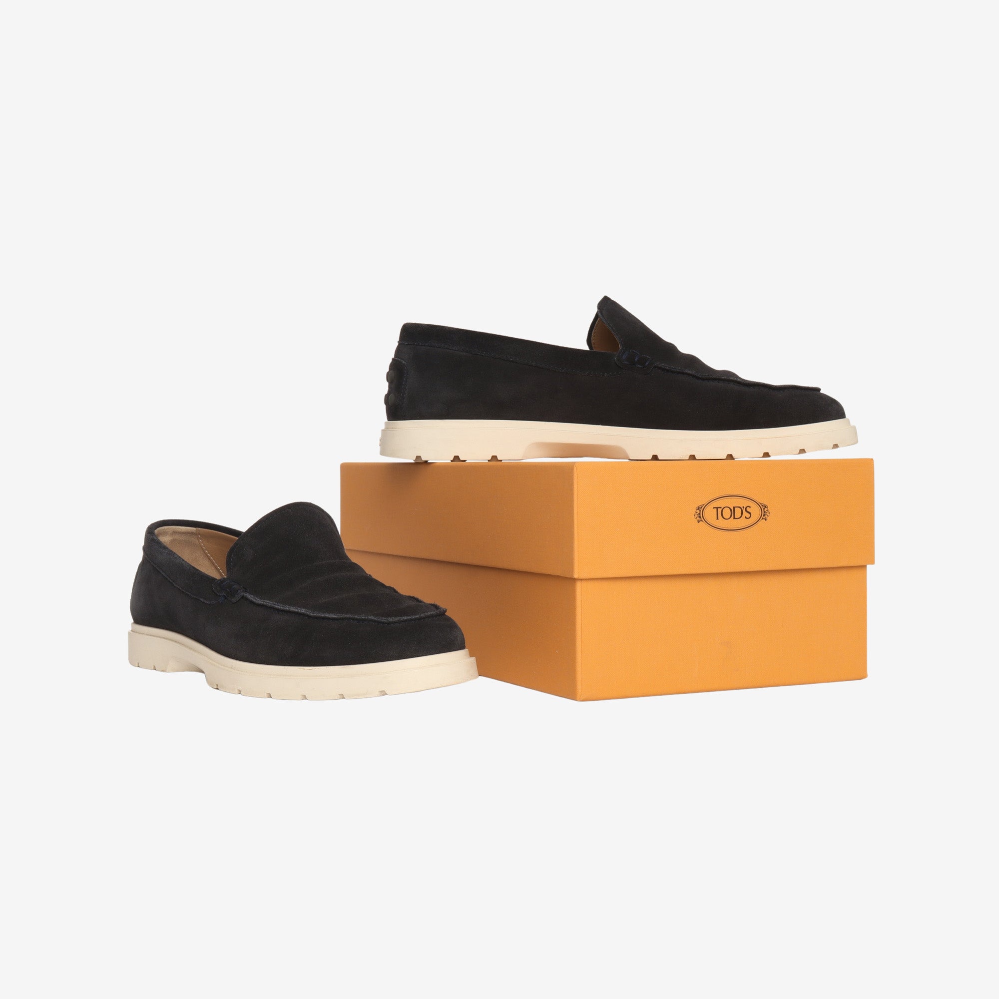 Suede Slipper Loafers