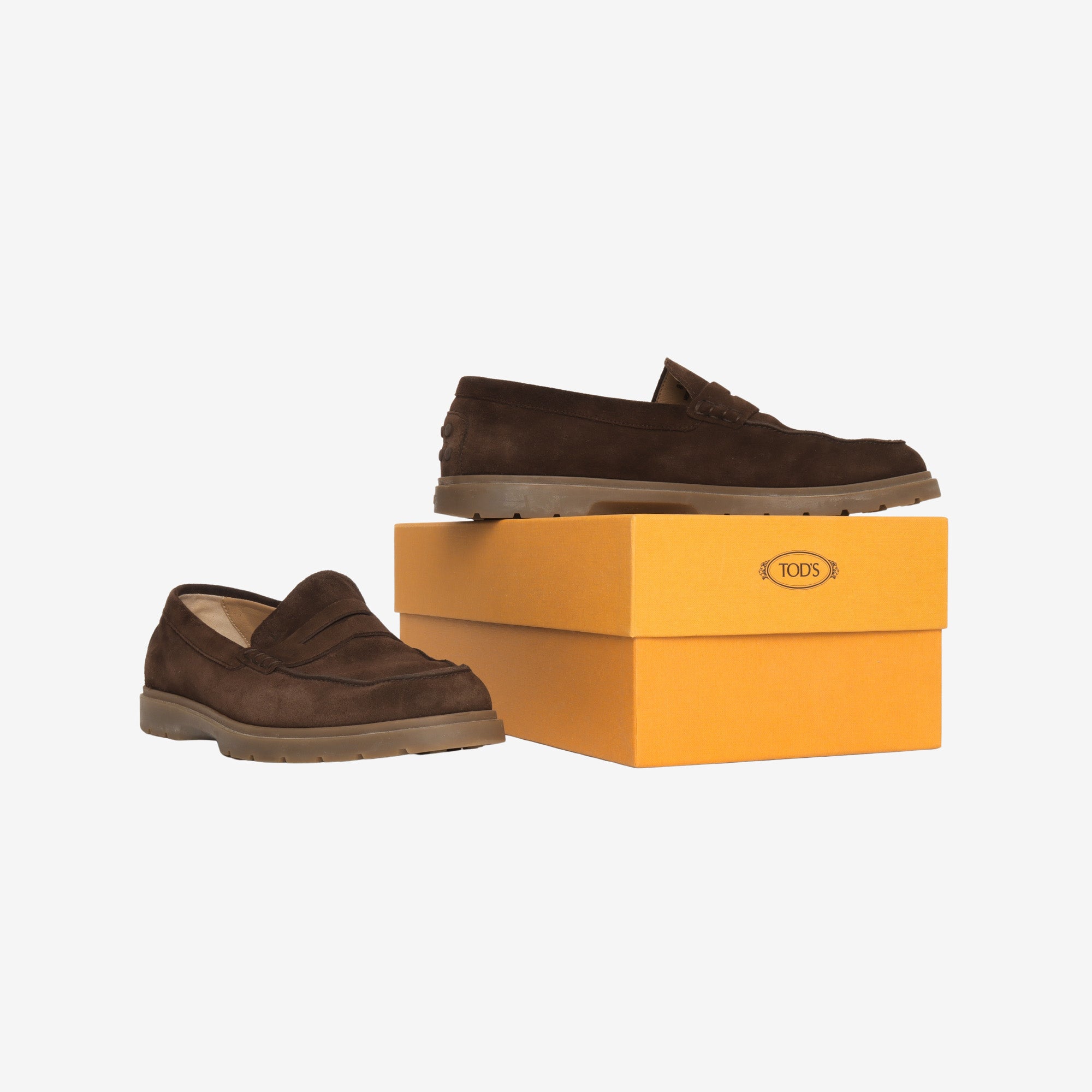 Suede Torba Slip-On Loafers