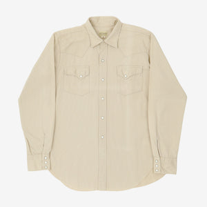 Cotton Pique Western Shirt