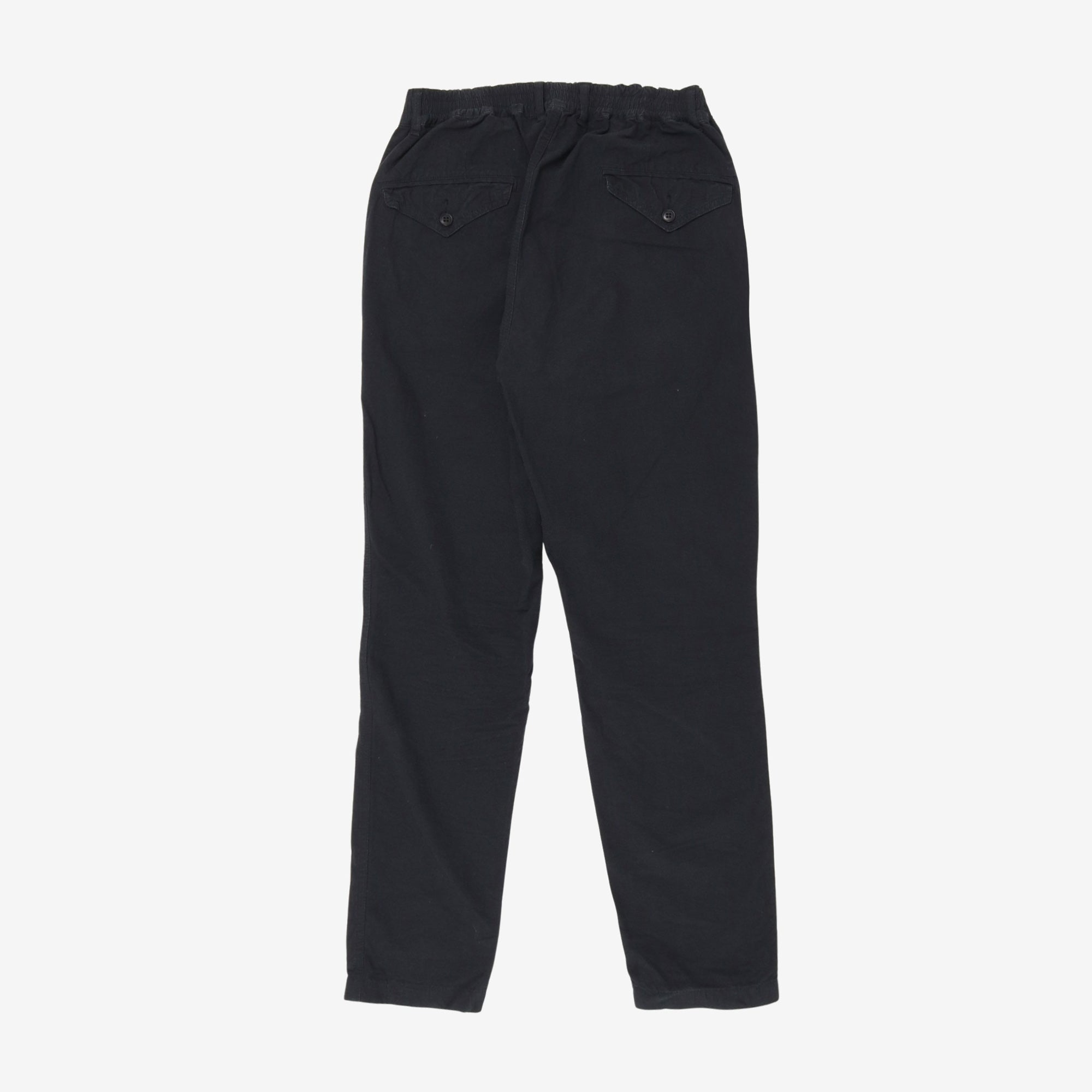 Relaxed Fit Cotton Blend Chinos