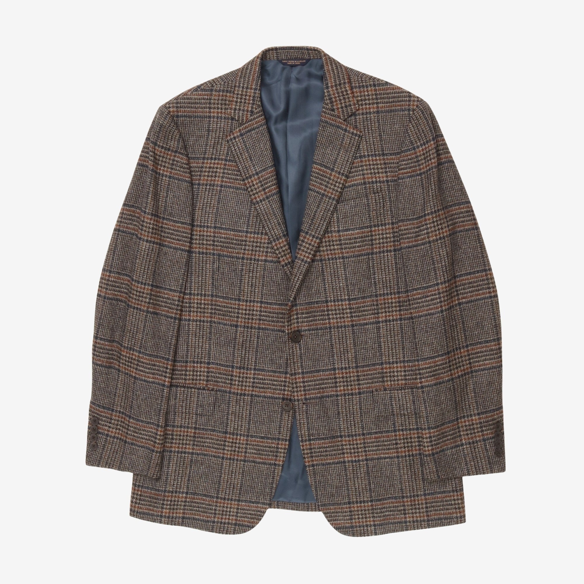 Glen Check Tweed Jacket