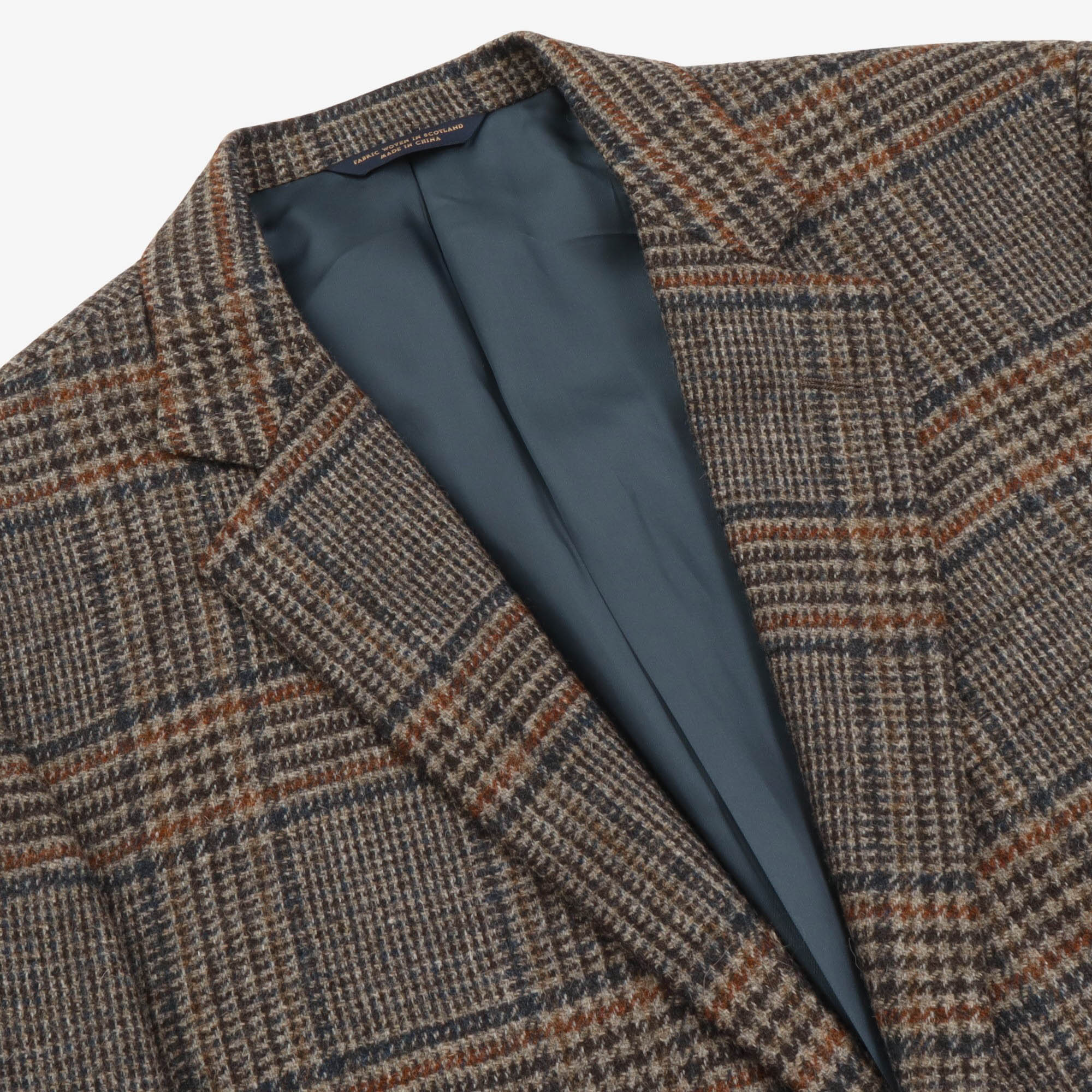 Glen Check Tweed Jacket