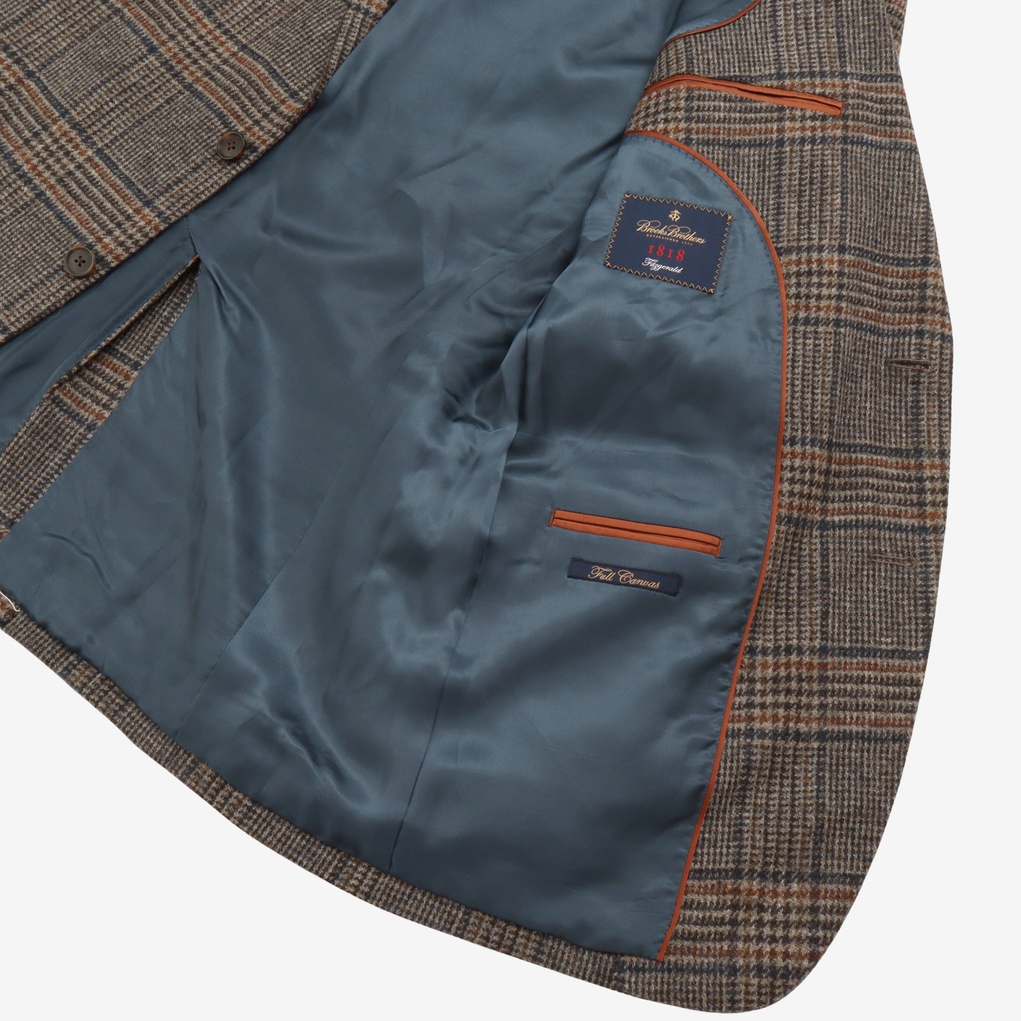 Glen Check Tweed Jacket