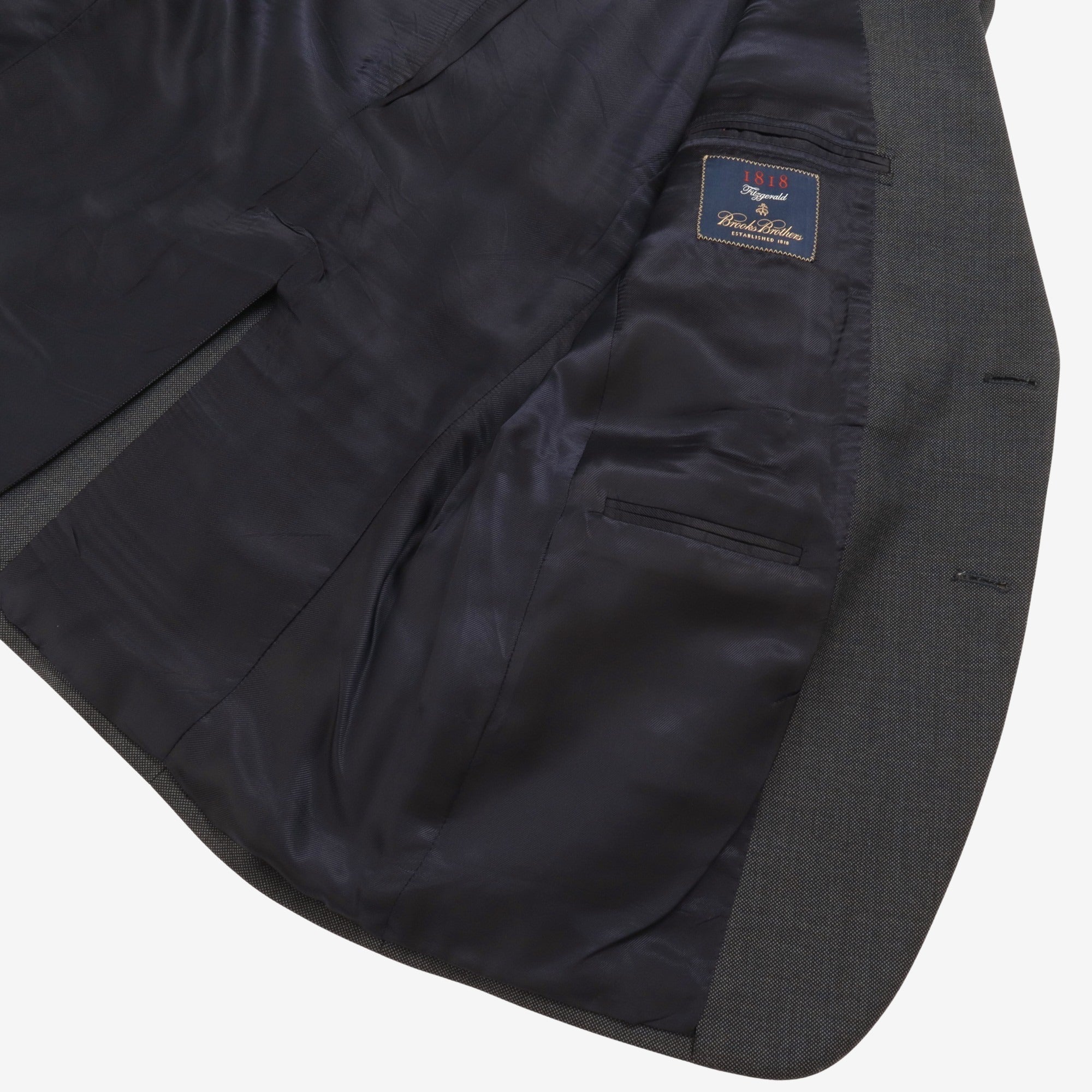 Wool Birdseye Suit