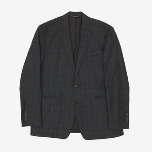 Saxxon Wool Check Suit