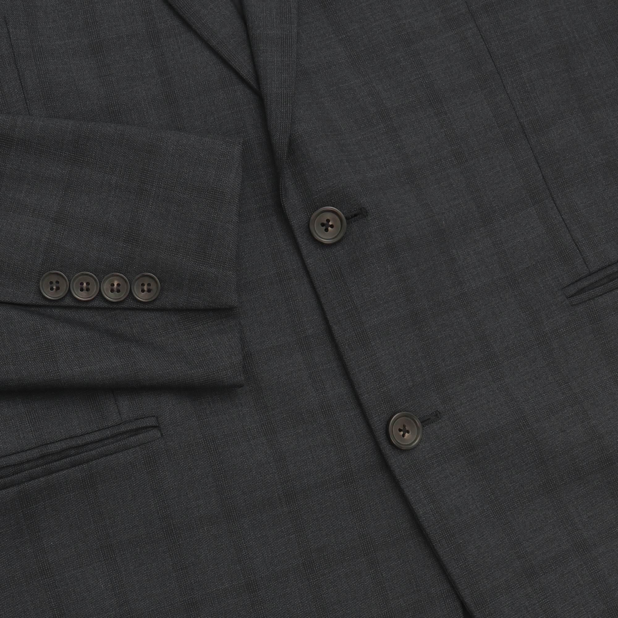 Saxxon Wool Check Suit