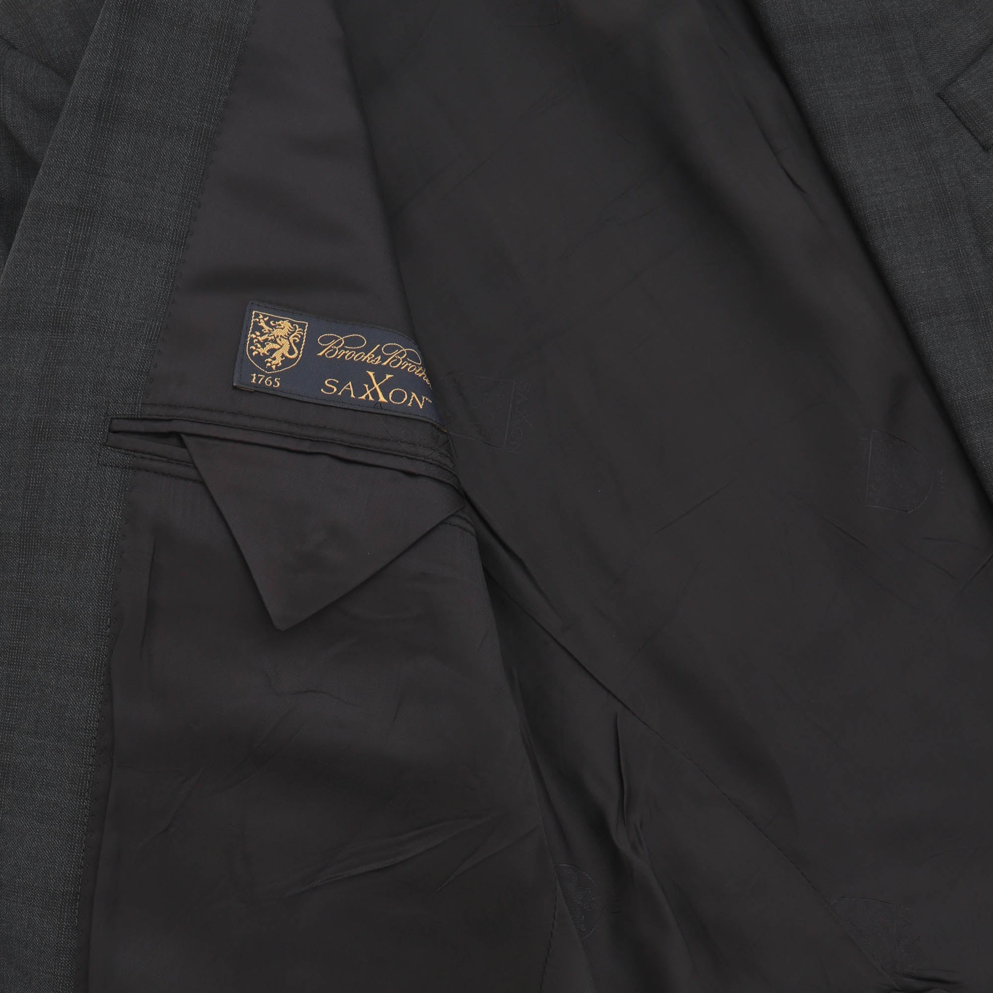 Saxxon Wool Check Suit