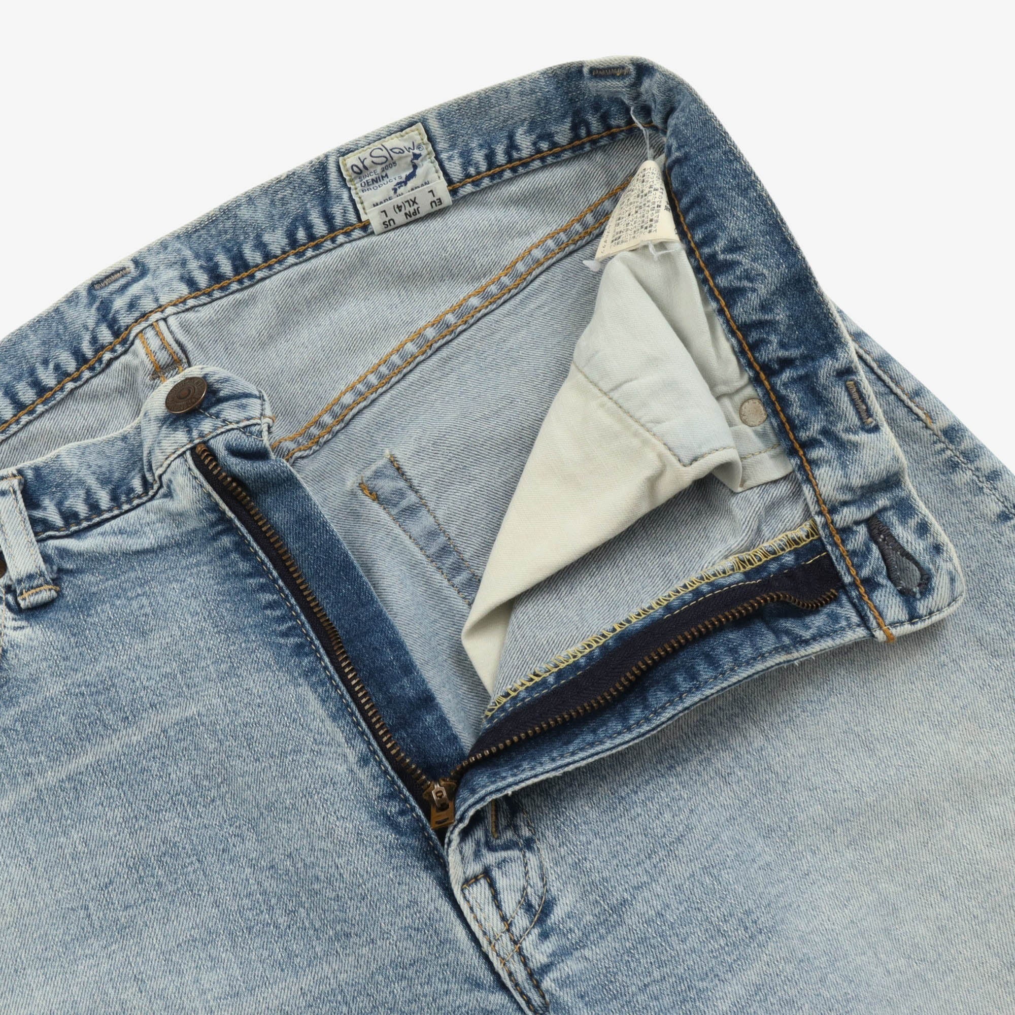 Cotton Blend Selvedge Denim
