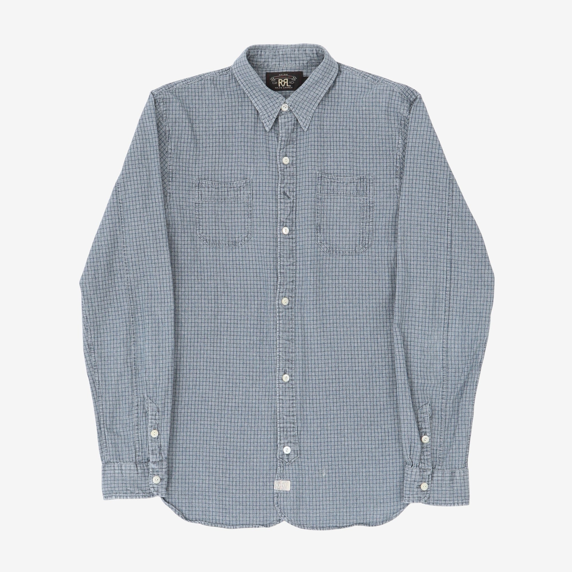 Patterned Work Shirt