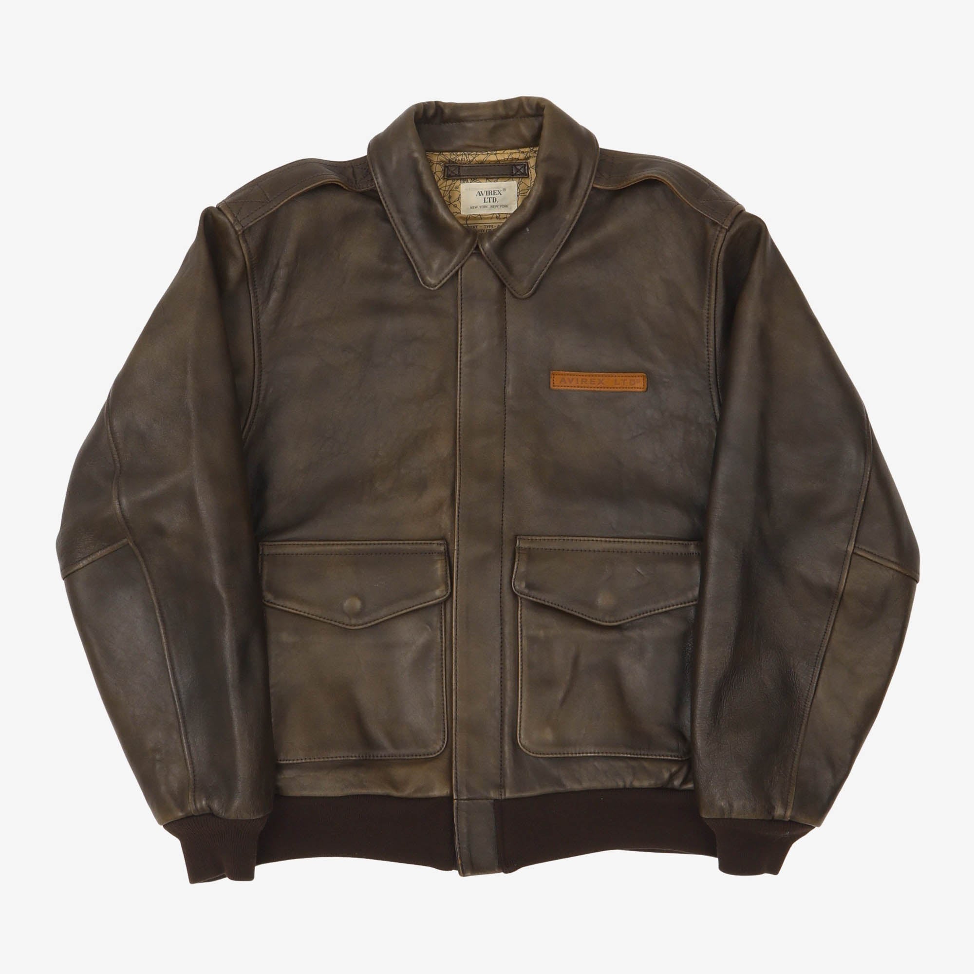 Leather A-2 Flight Jacket