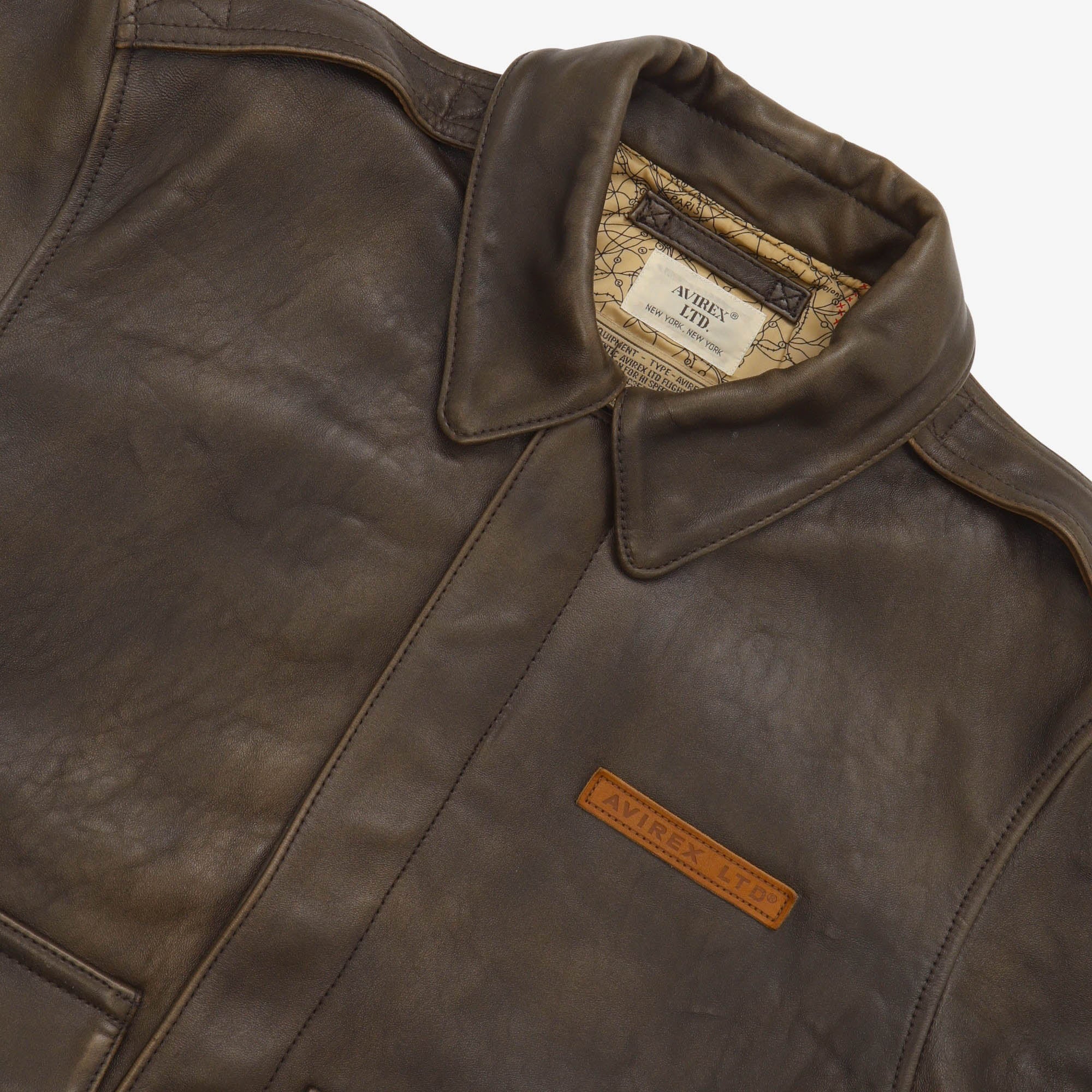Leather A-2 Flight Jacket