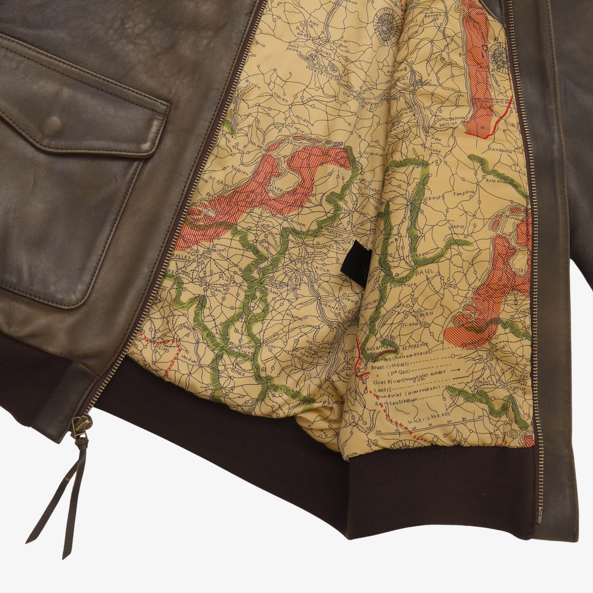 Leather A-2 Flight Jacket