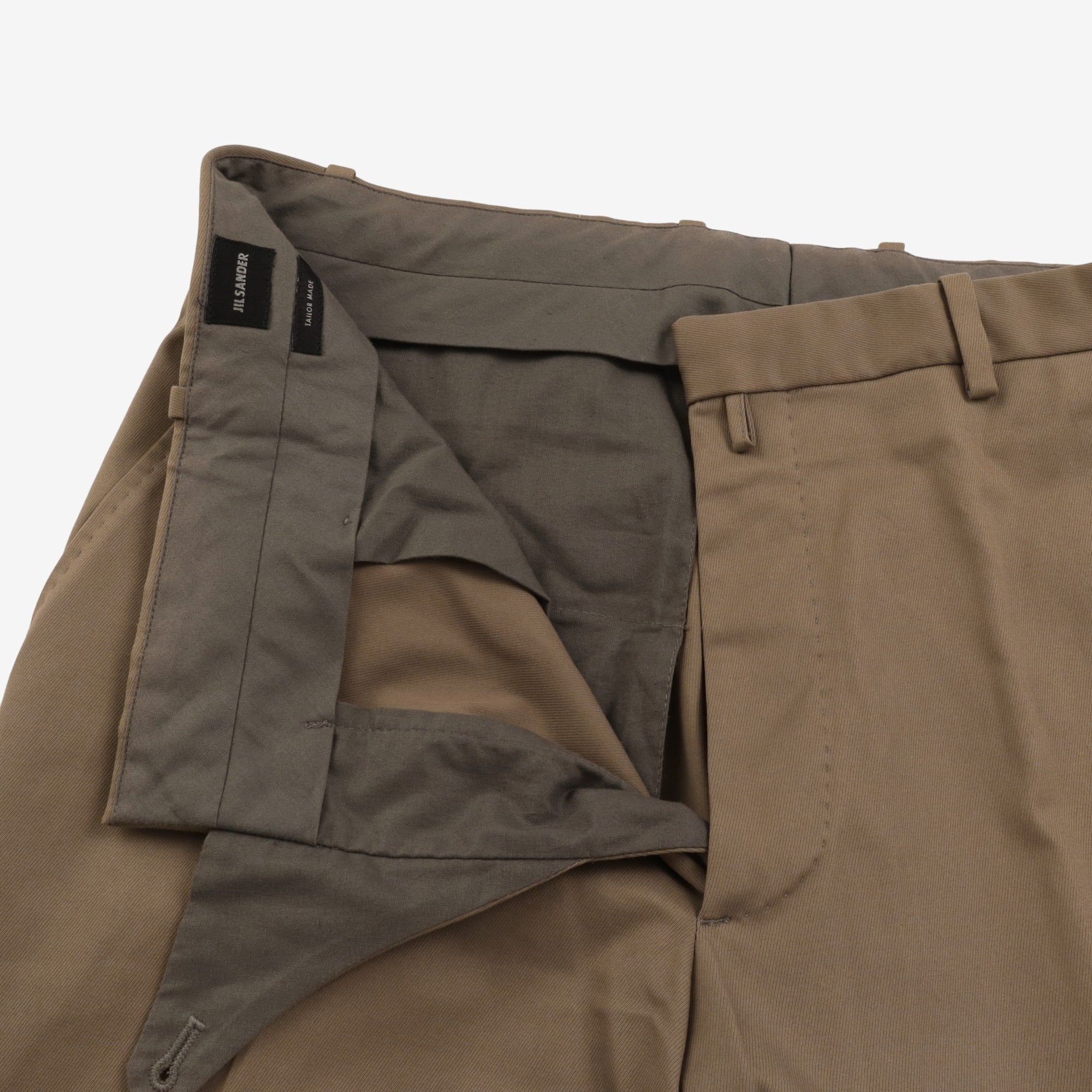 Pleated Chino Trouser
