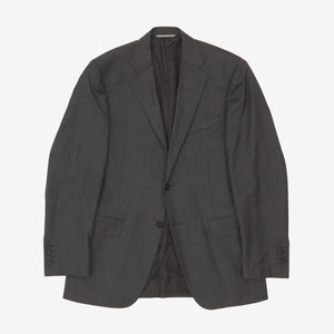 Slim Fit Wool Suit
