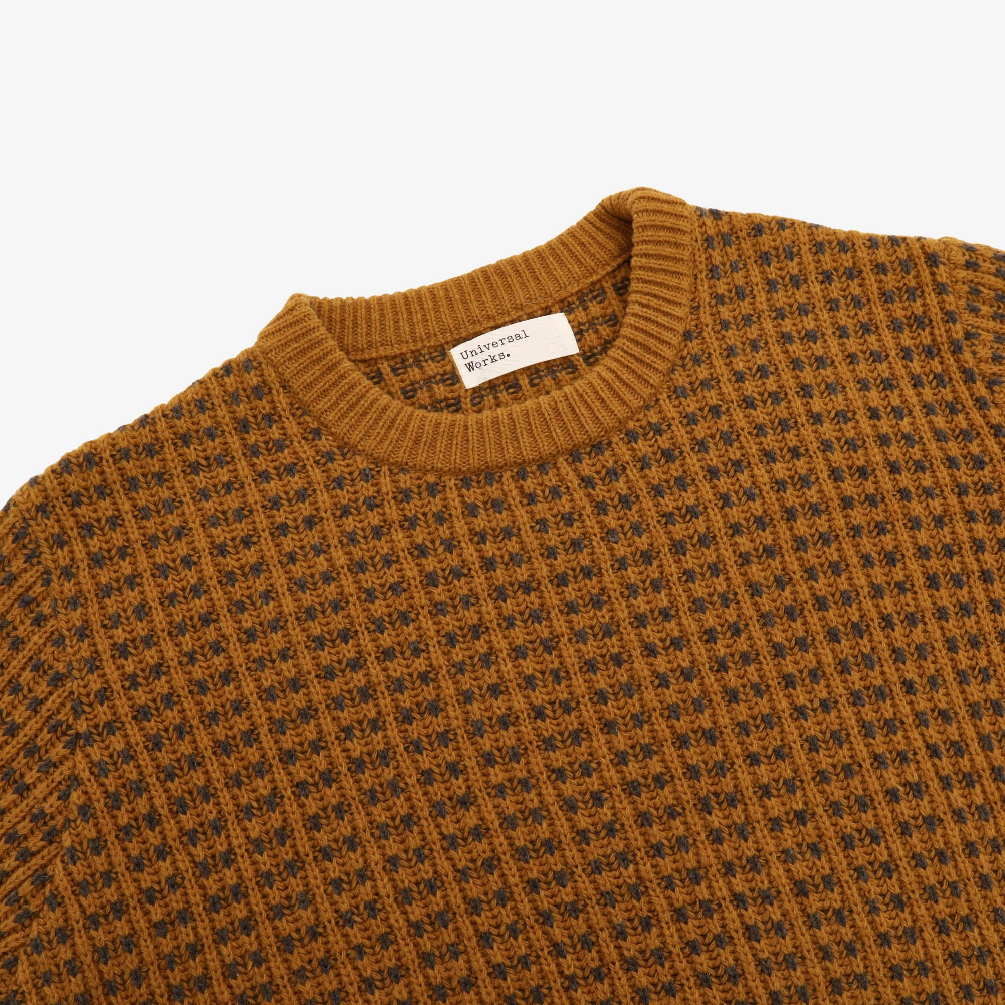 Patterned Crew Knit