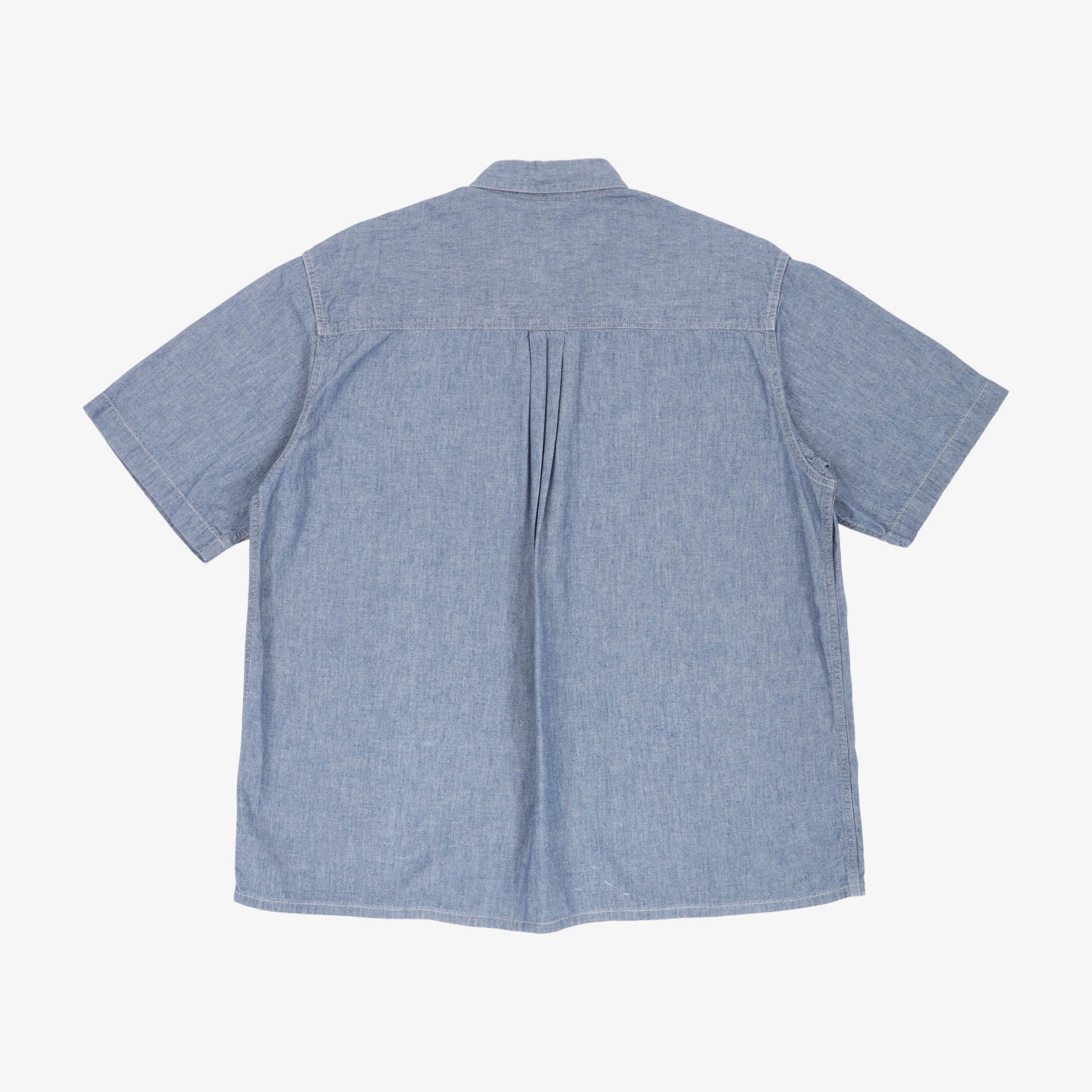 Loose Fit SS Chambray Shirt