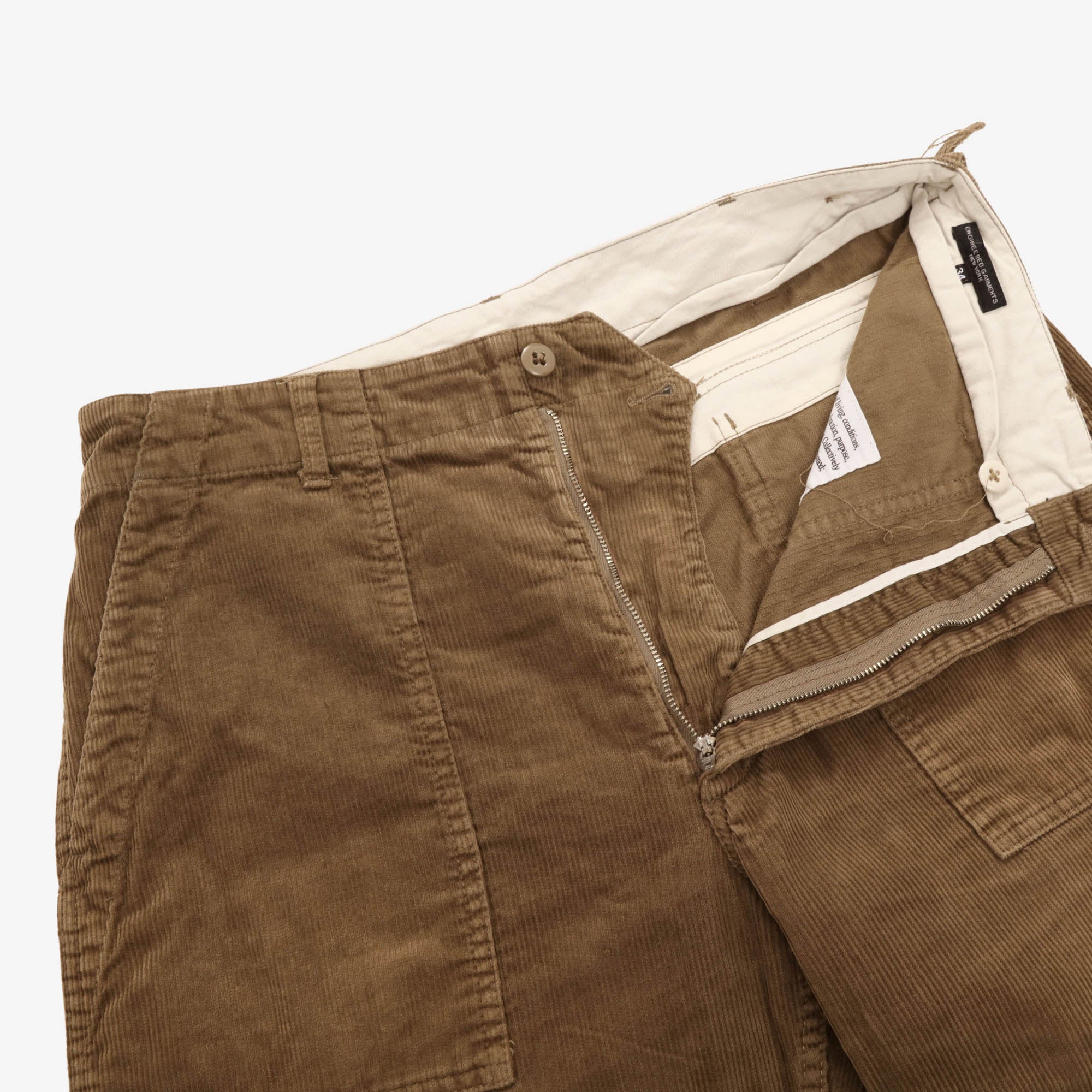 Corduroy Fatigue Pants (34W X 30.5L)
