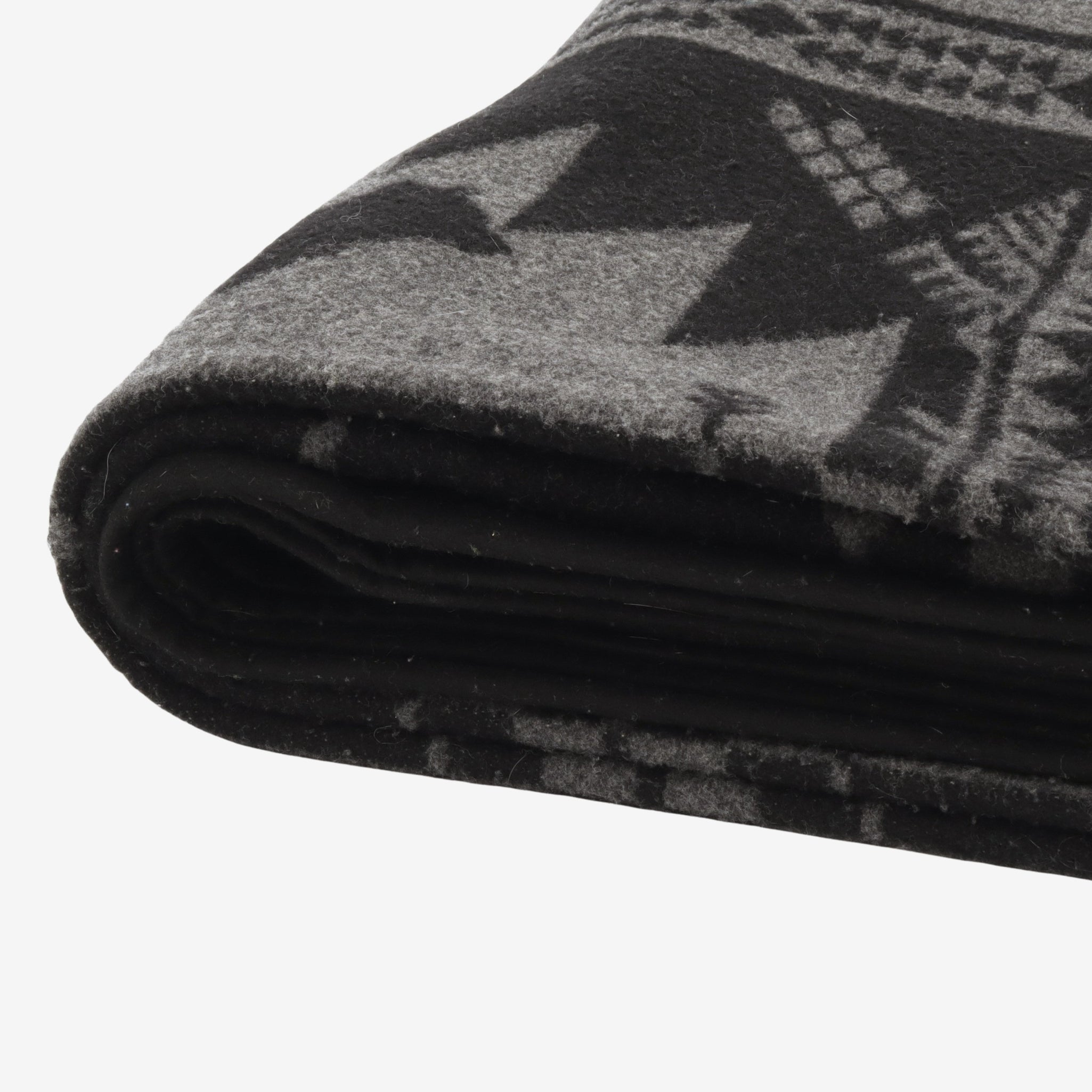 Running Wolf Wool Throw Blanket