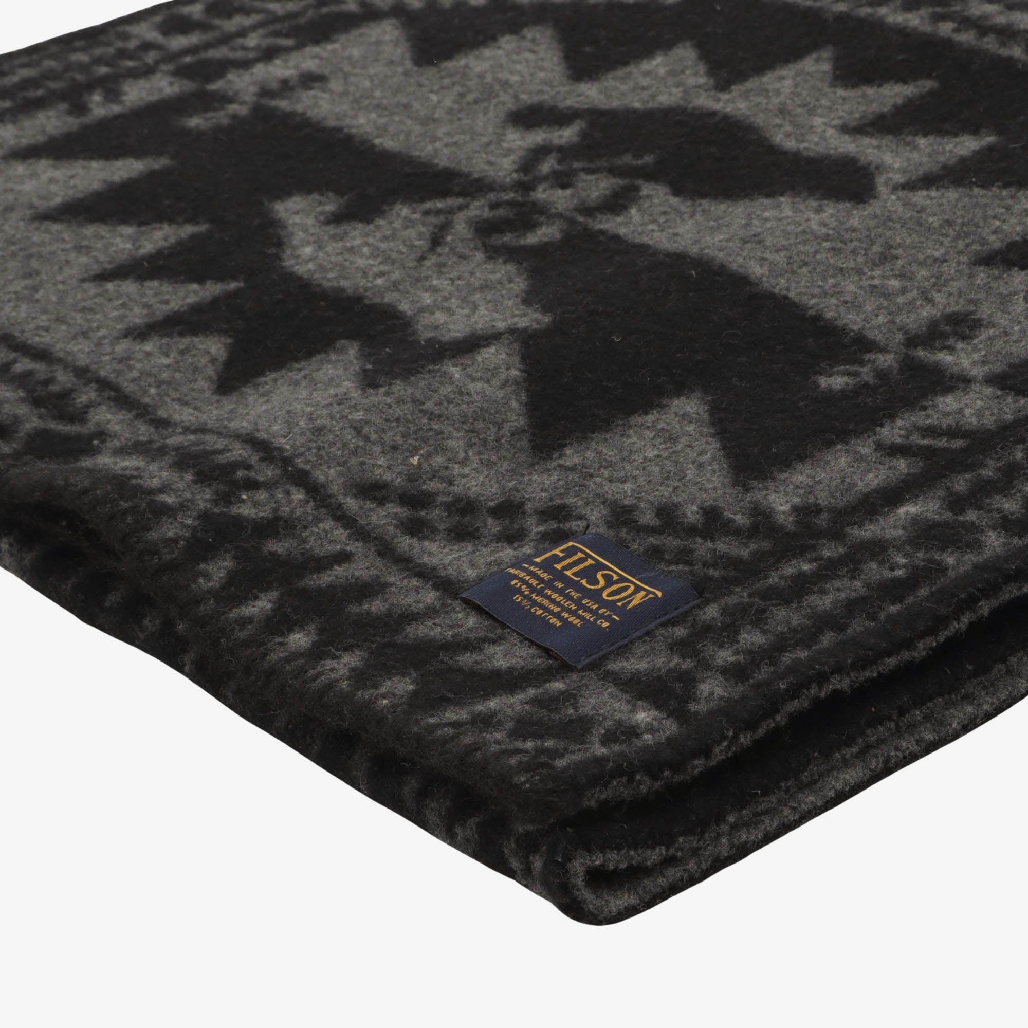 Running Wolf Wool Blanket
