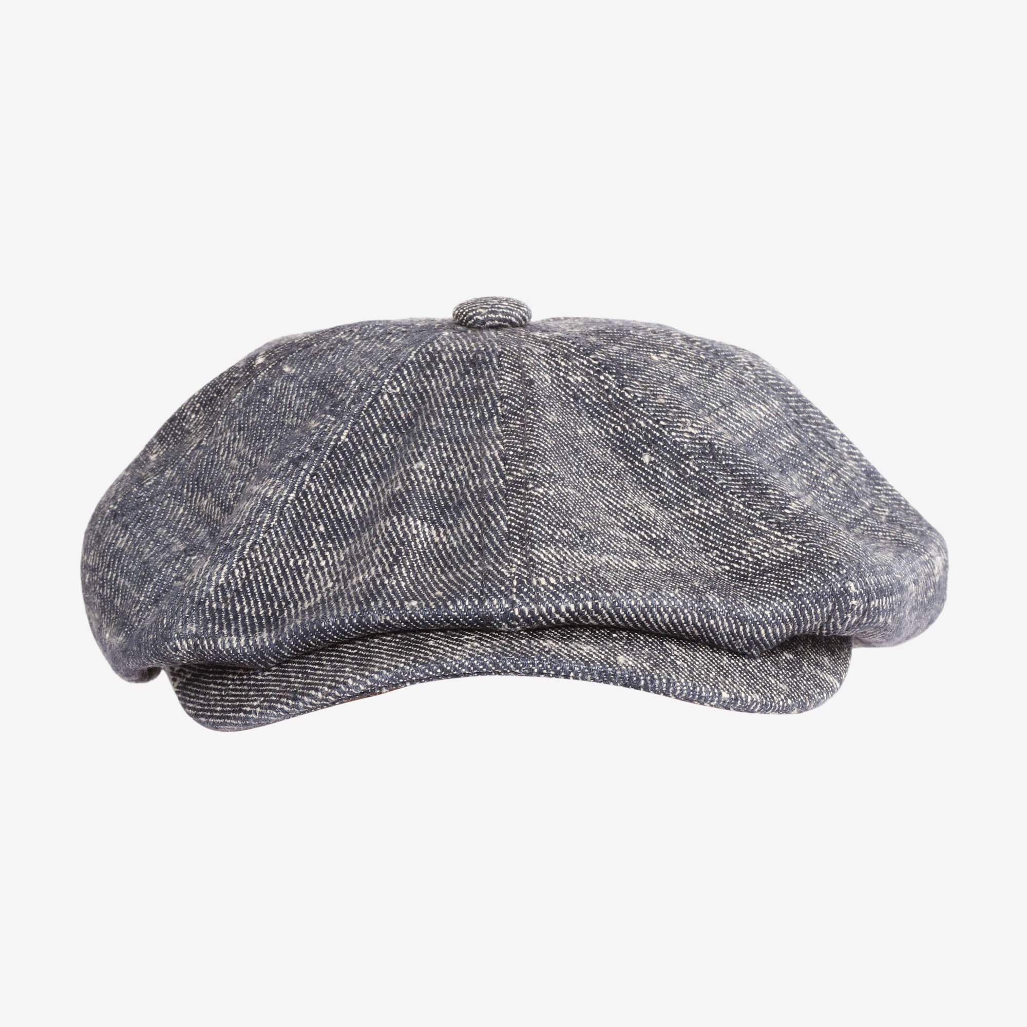 Linen-Silk Newsboy Cap