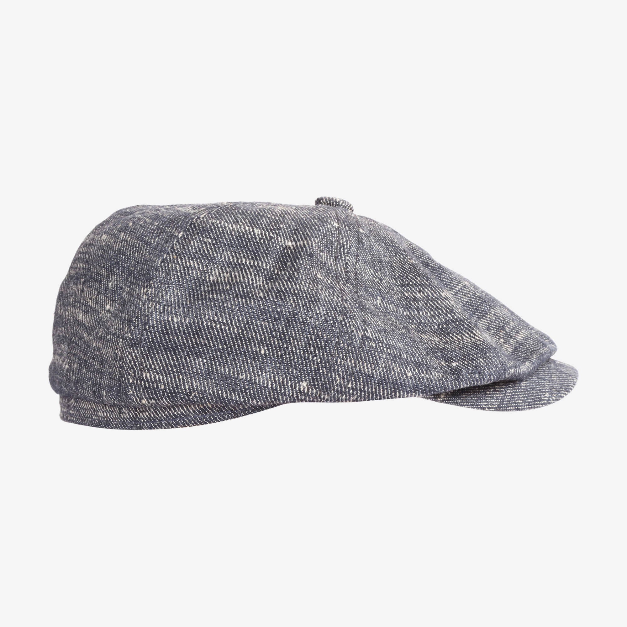 Linen-Silk Newsboy Cap