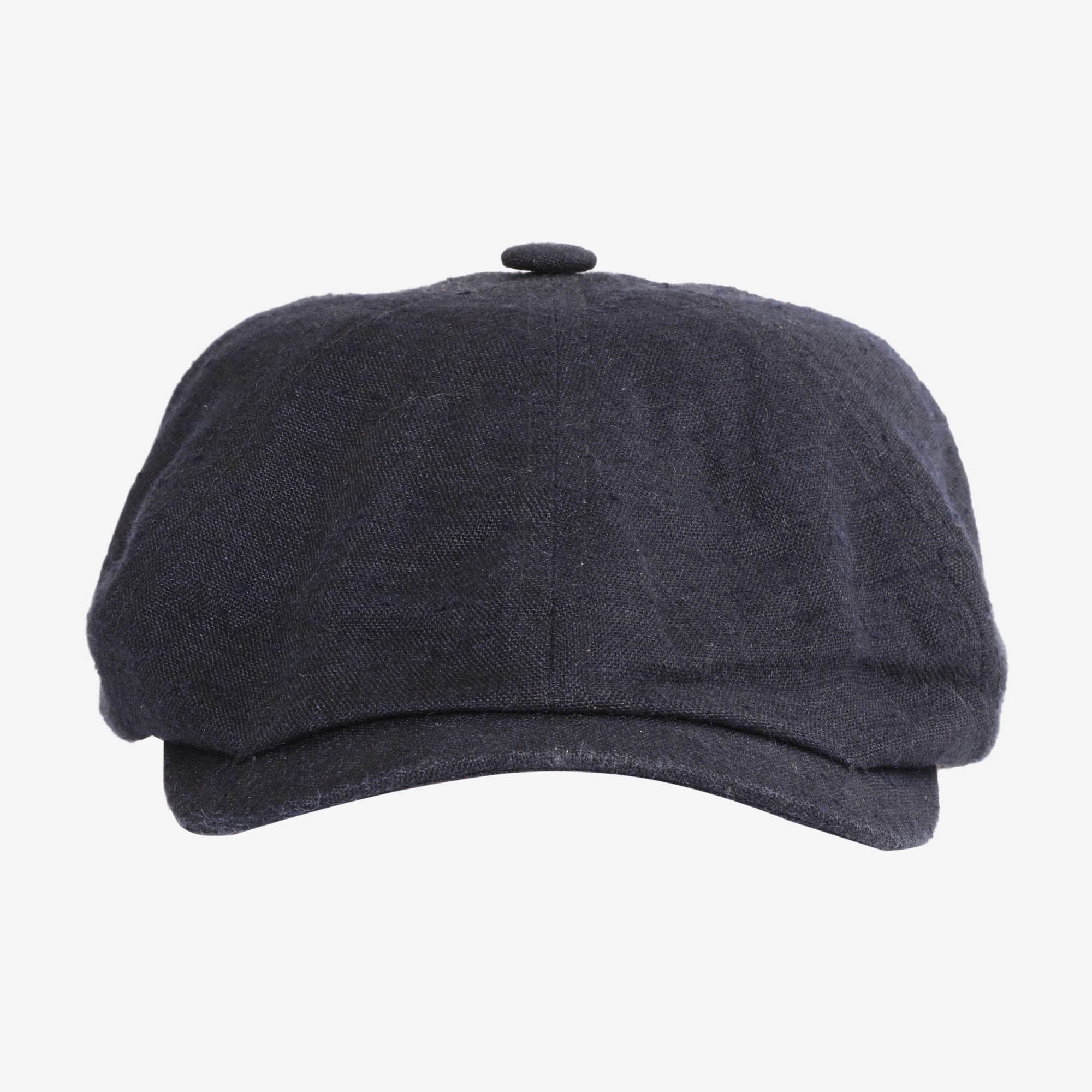 Linen-Silk Newsboy Cap