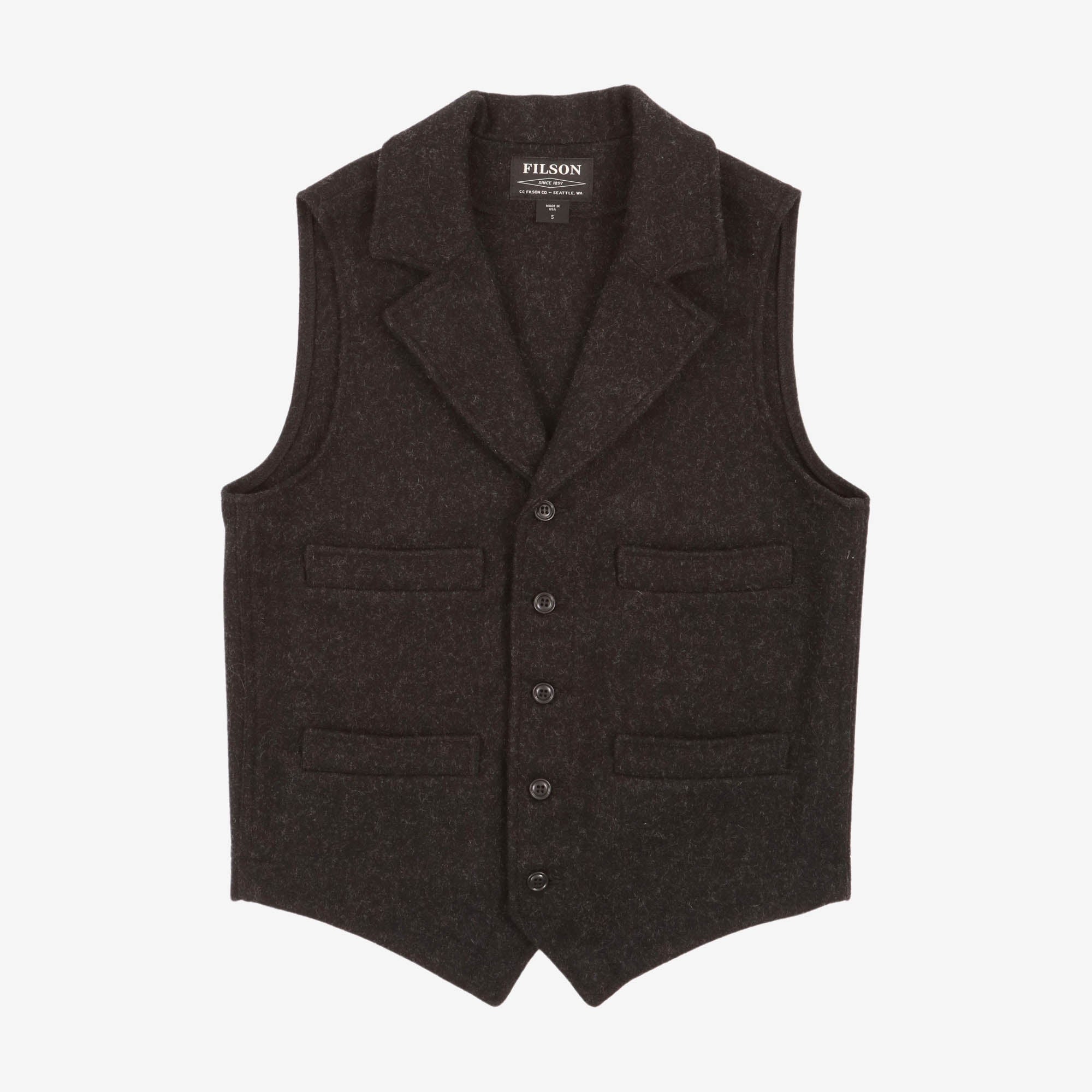 Mackinaw Wool Western Vest