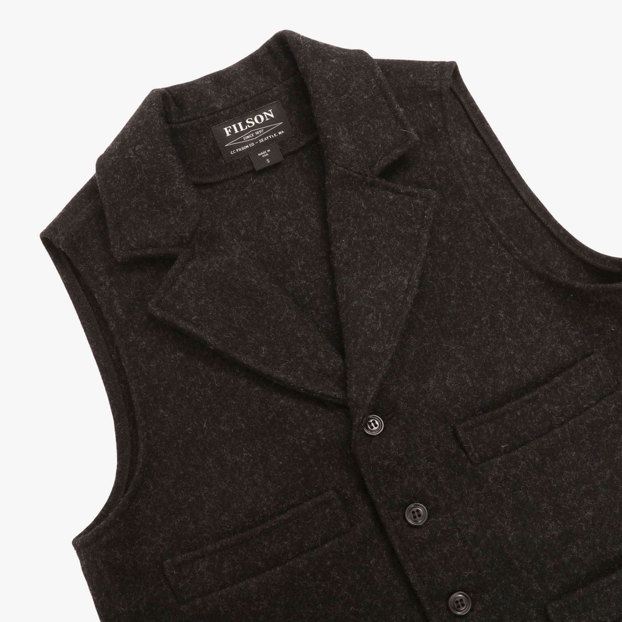 Mackinaw Wool Western Vest
