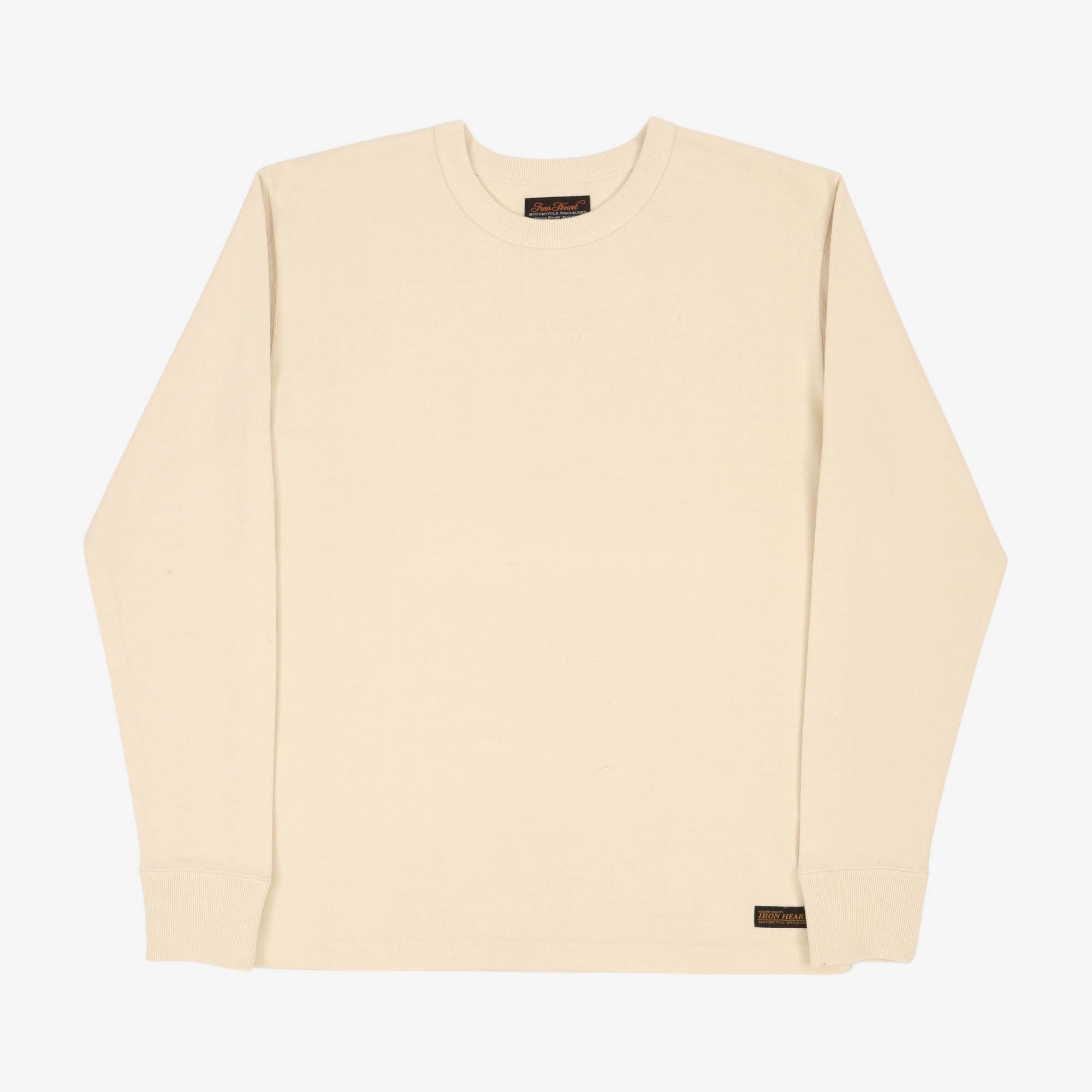 11oz Cotton Knit Crewneck LS Tee