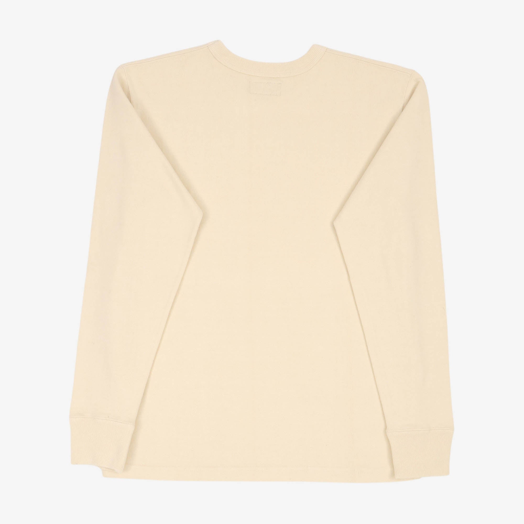 11oz Cotton Knit Crewneck LS Tee