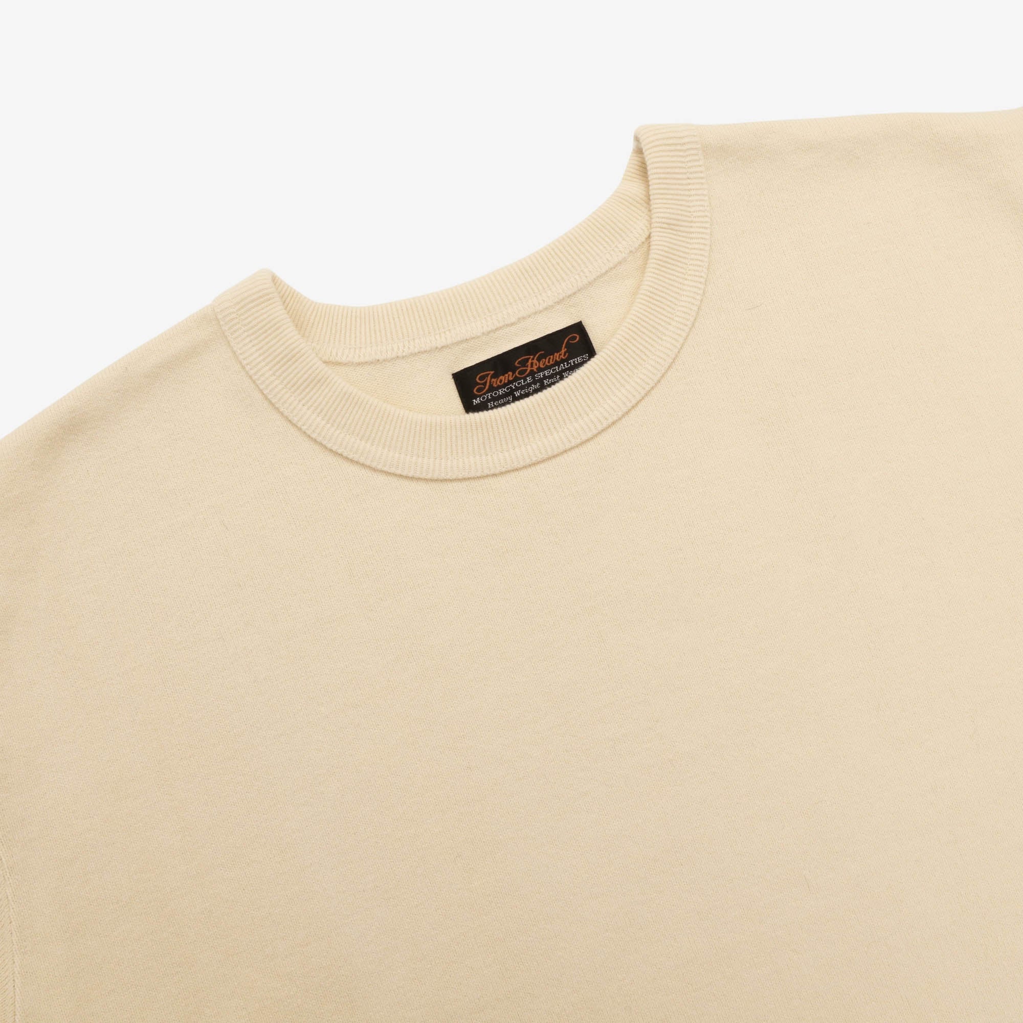 11oz Cotton Knit Crewneck LS Tee
