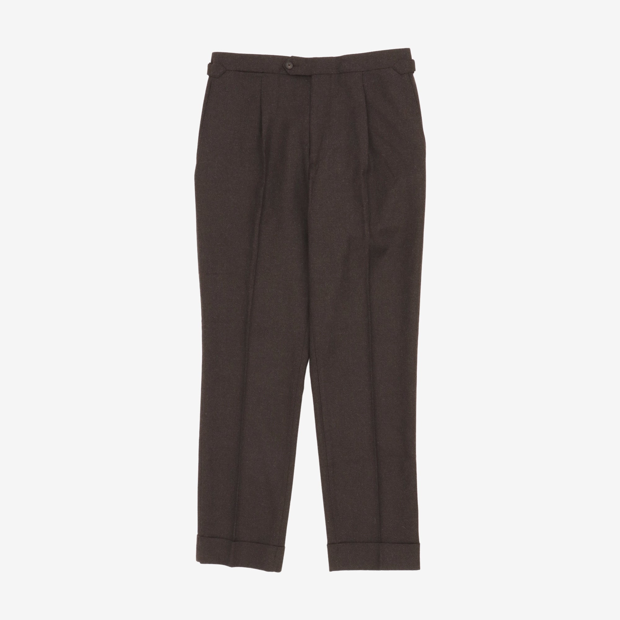 Cashmere Blend Tailored Trousers (32W X 29.5L)