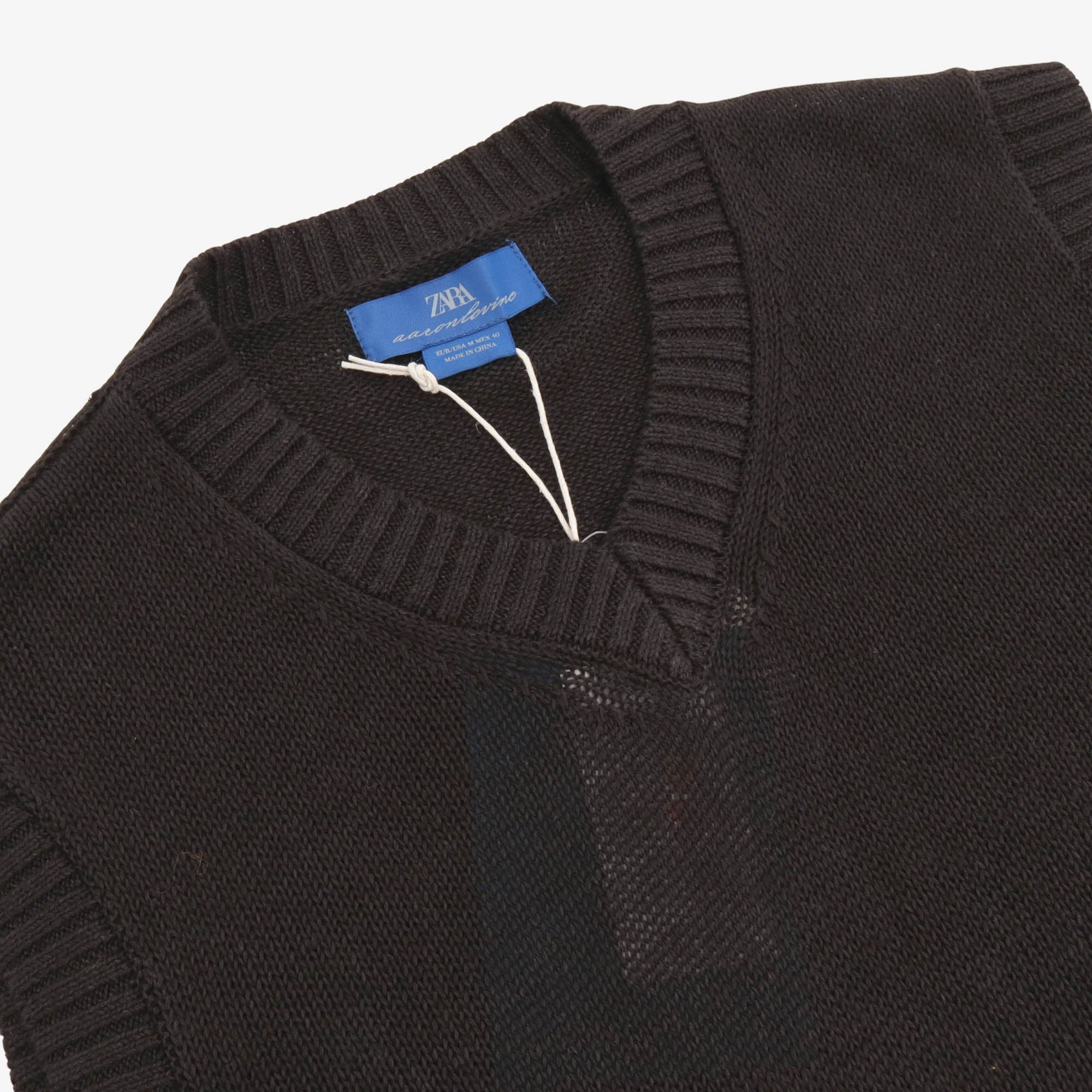 Aaron Levine Linen Knit Vest
