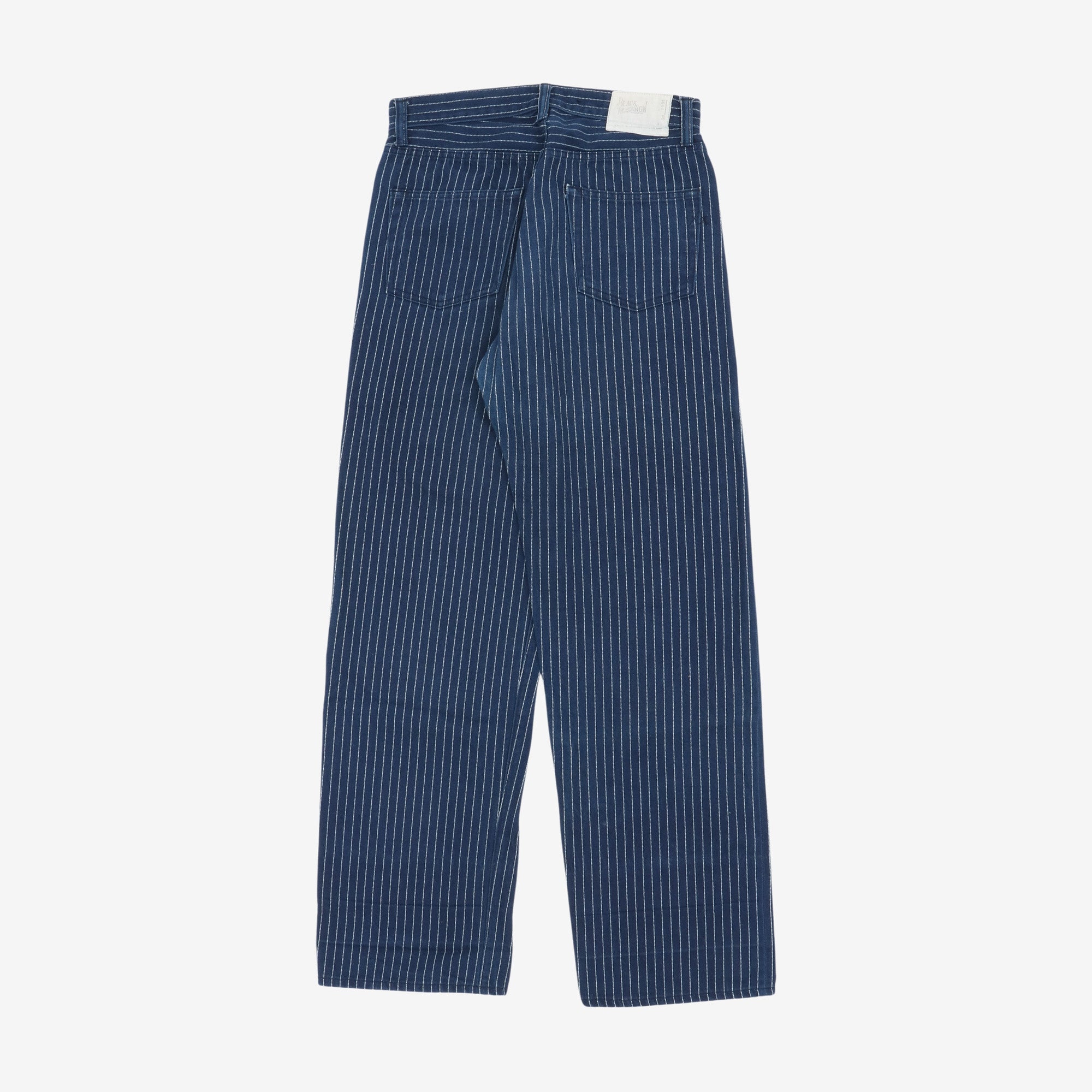 Pinstripe Denim Work Pants (32W X 34L)