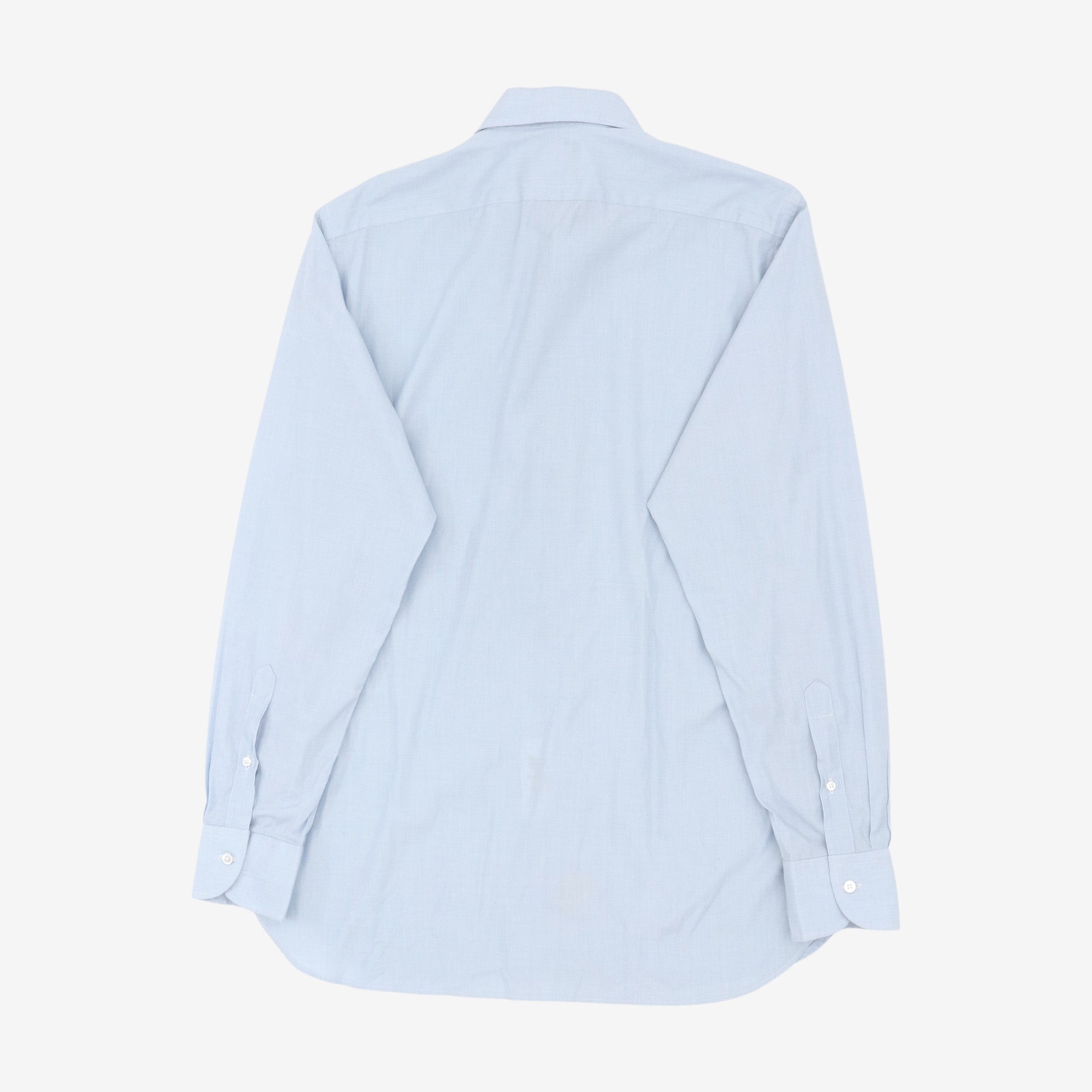 Poplin Spread Collar Shirt