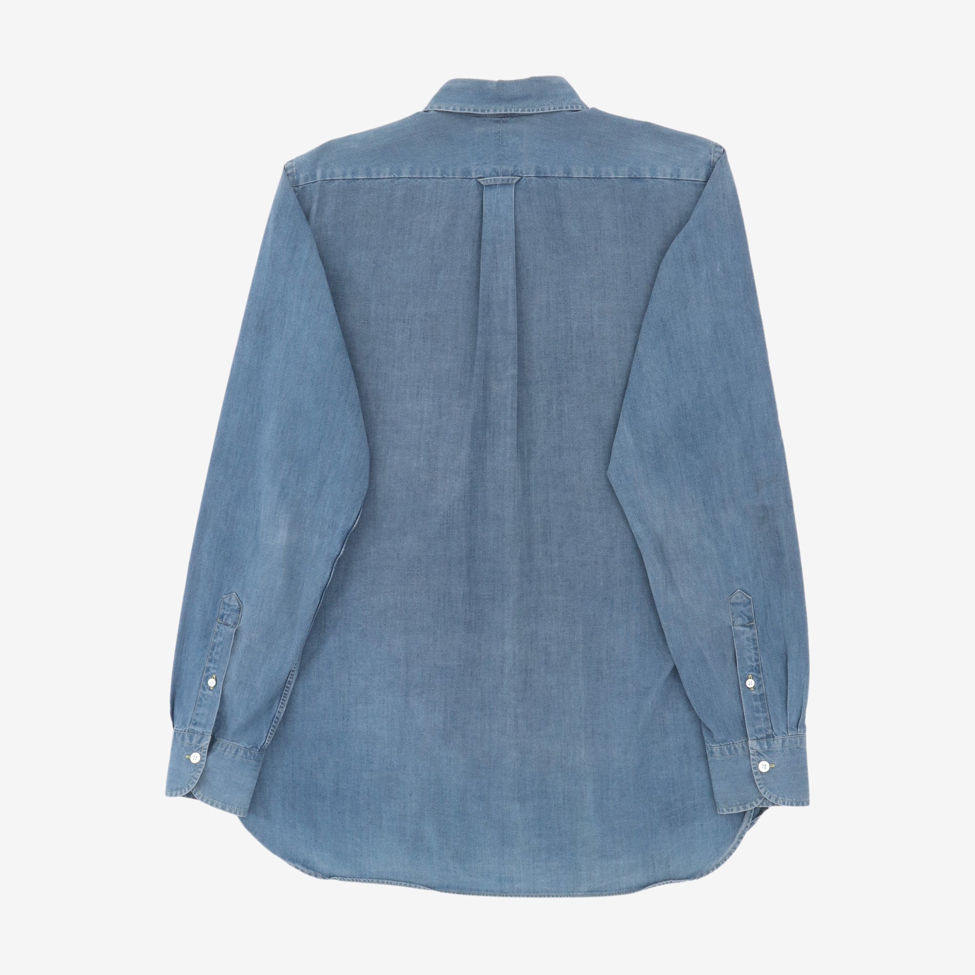 Denim Two Pocket Work Shirt