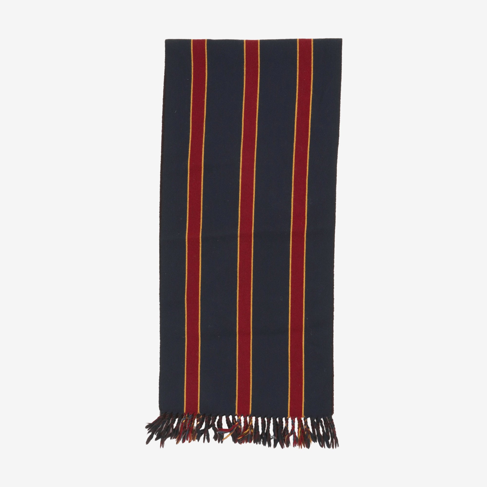 Striped Wool Scarf