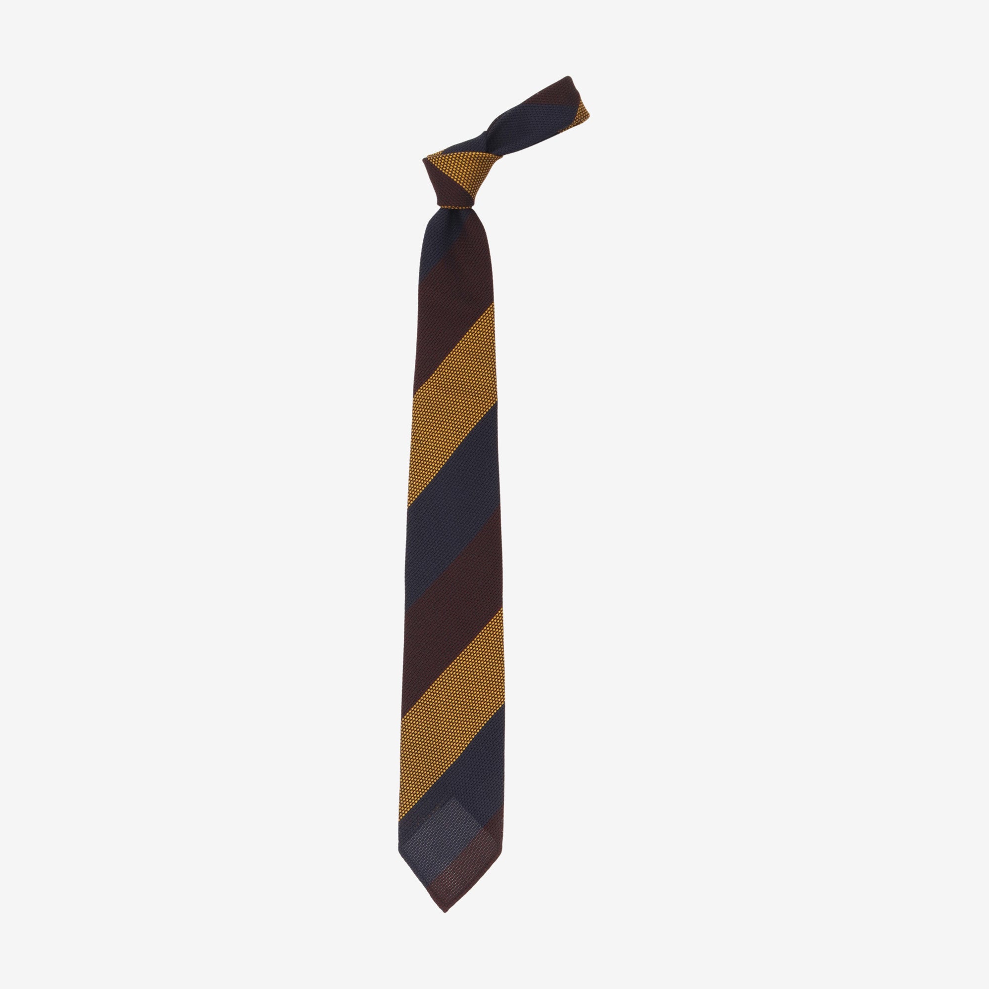 Stripe Mogador Silk Tipped Tie