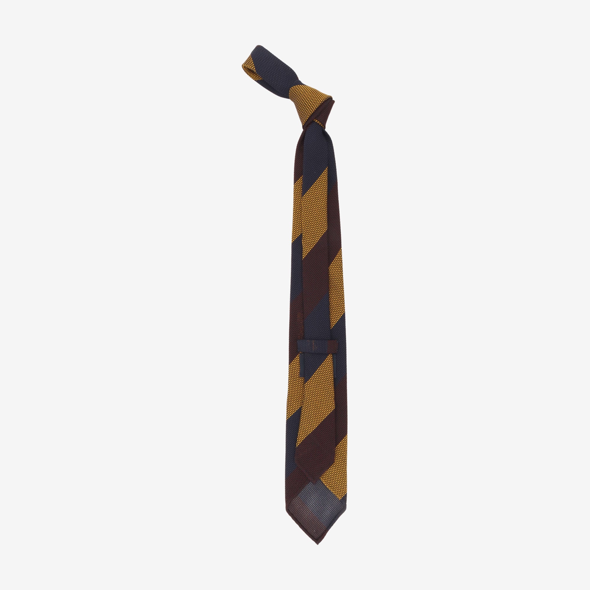 Stripe Mogador Silk Tipped Tie