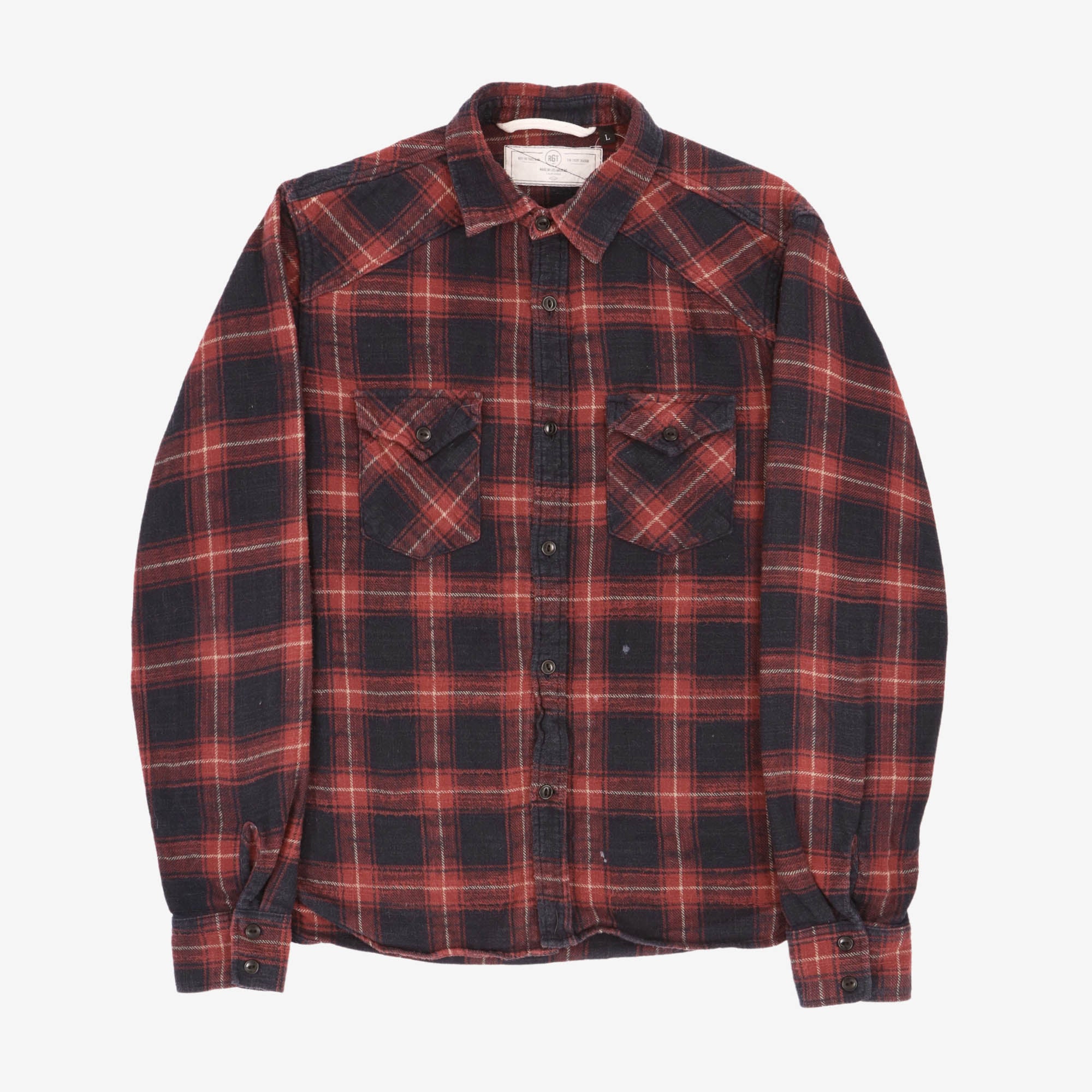 Neppy Flannel Western Shirt