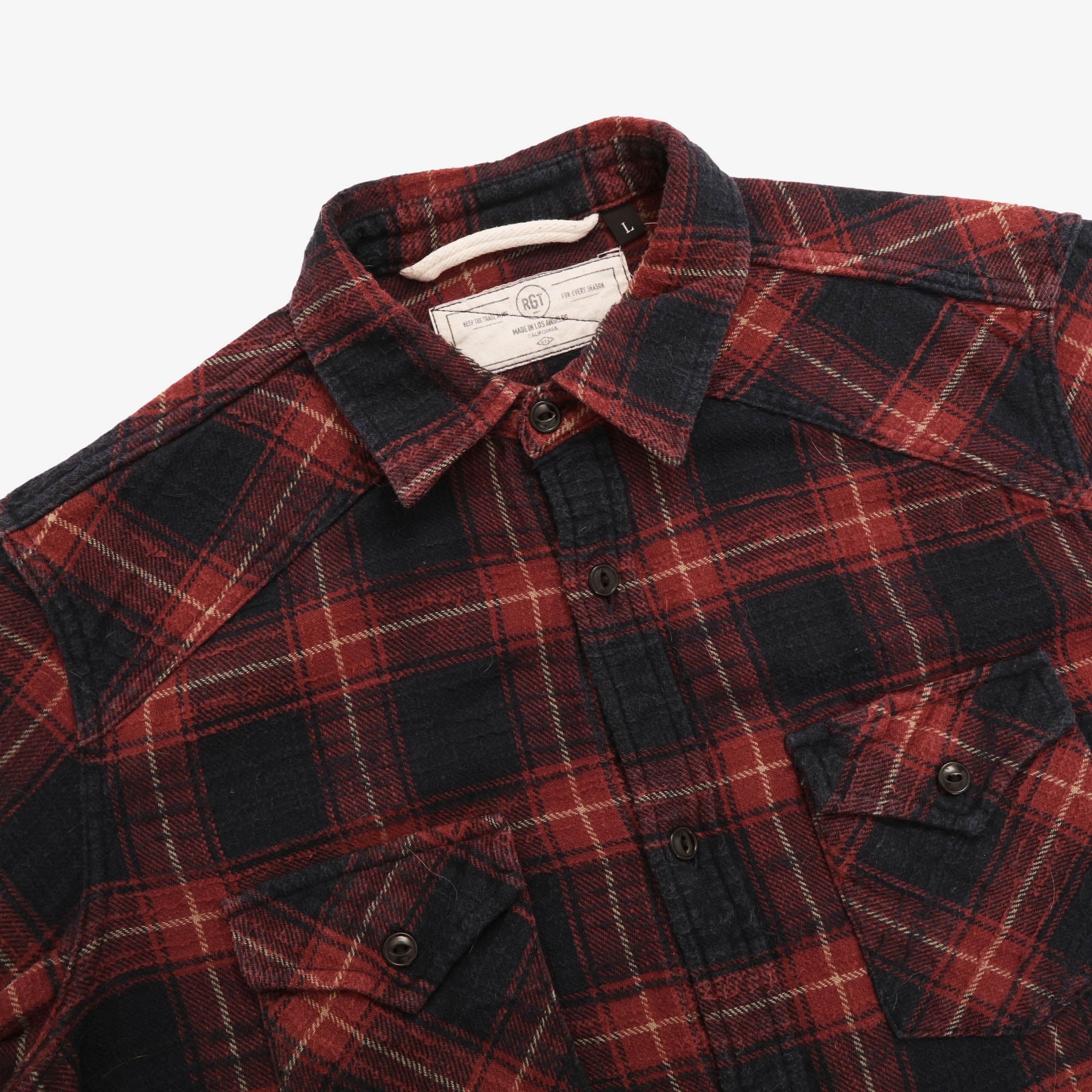 Neppy Flannel Western Shirt