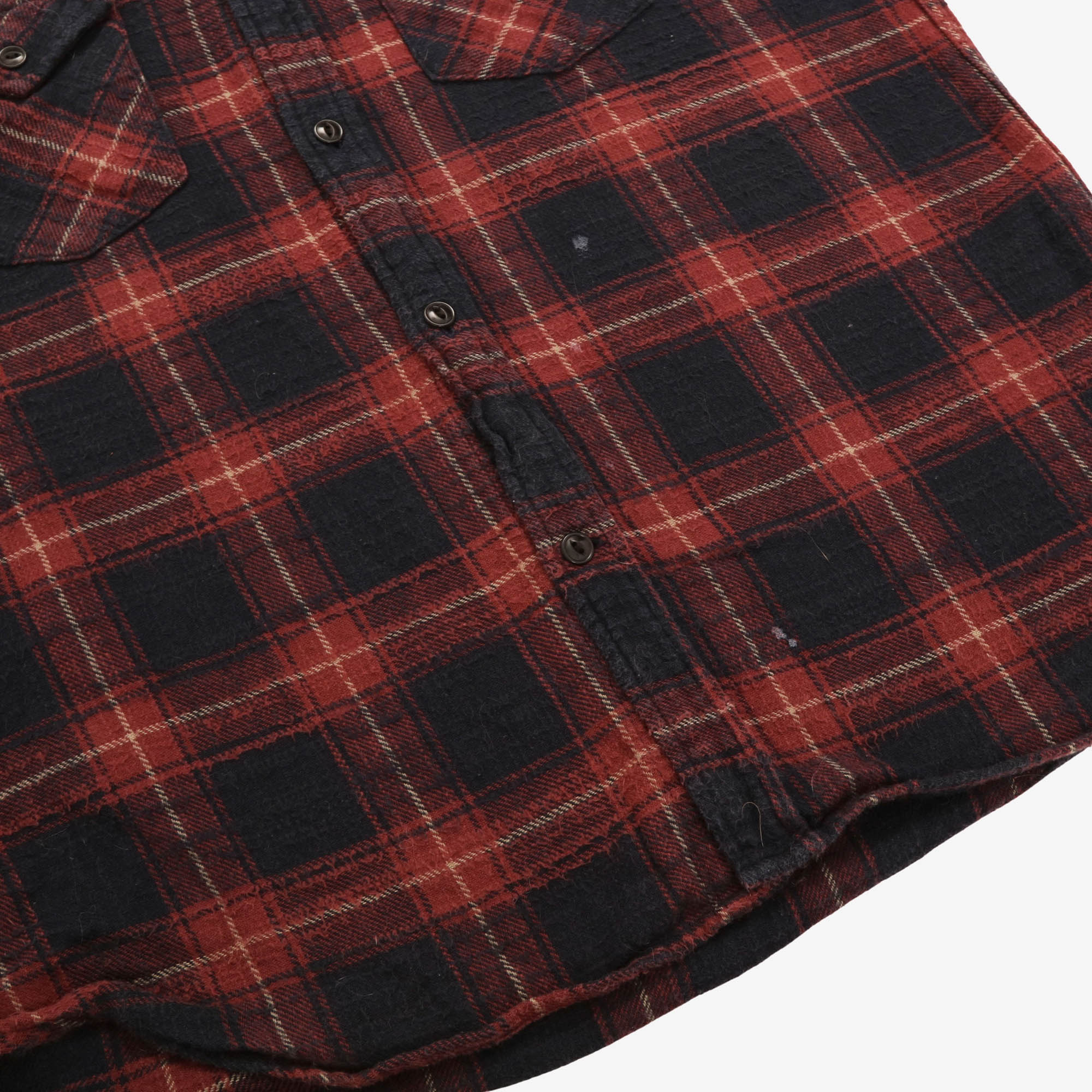 Neppy Flannel Western Shirt