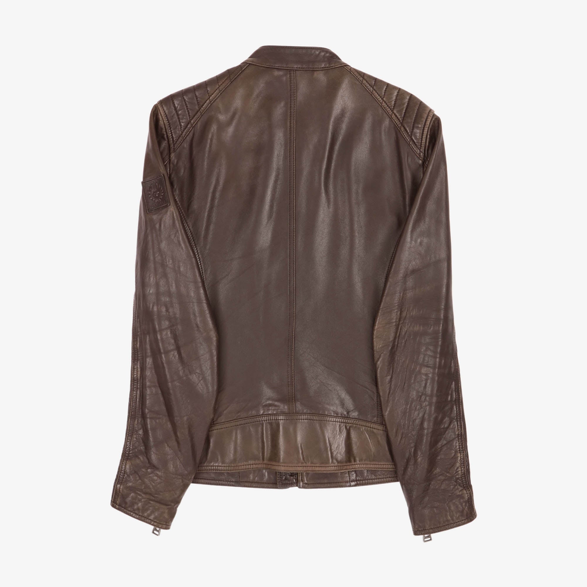 V Racer Leather Jacket