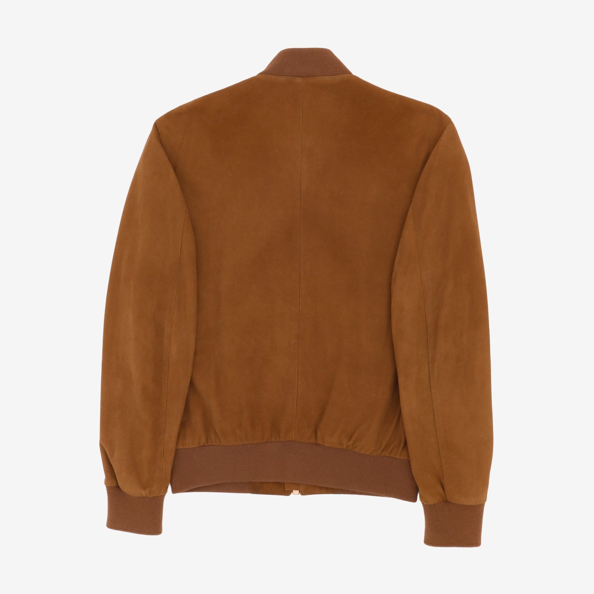 The Suede Bomber Jacket