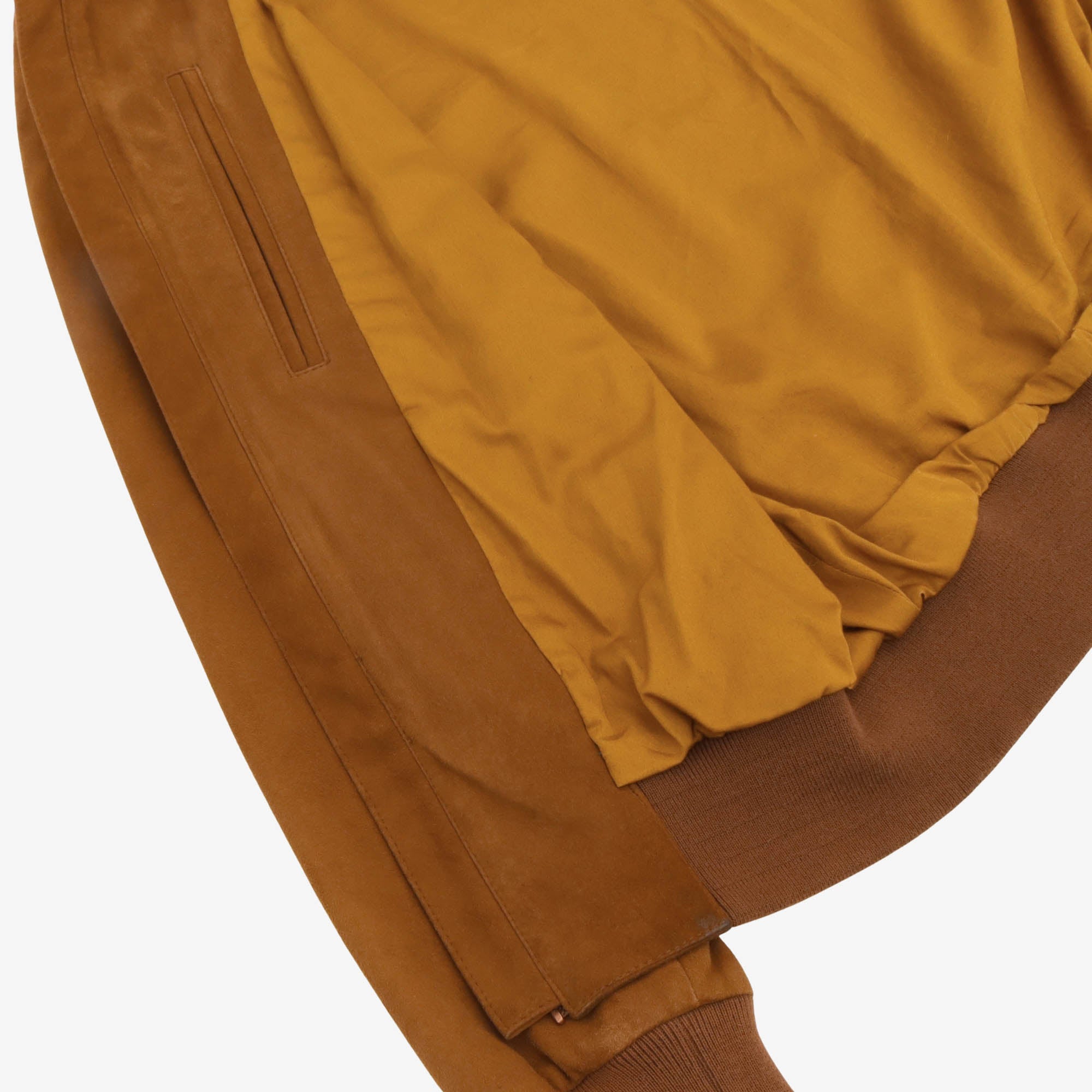 The Suede Bomber Jacket